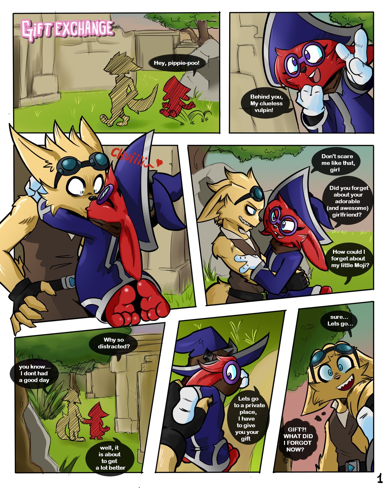 Gift Exchange page 1 full
