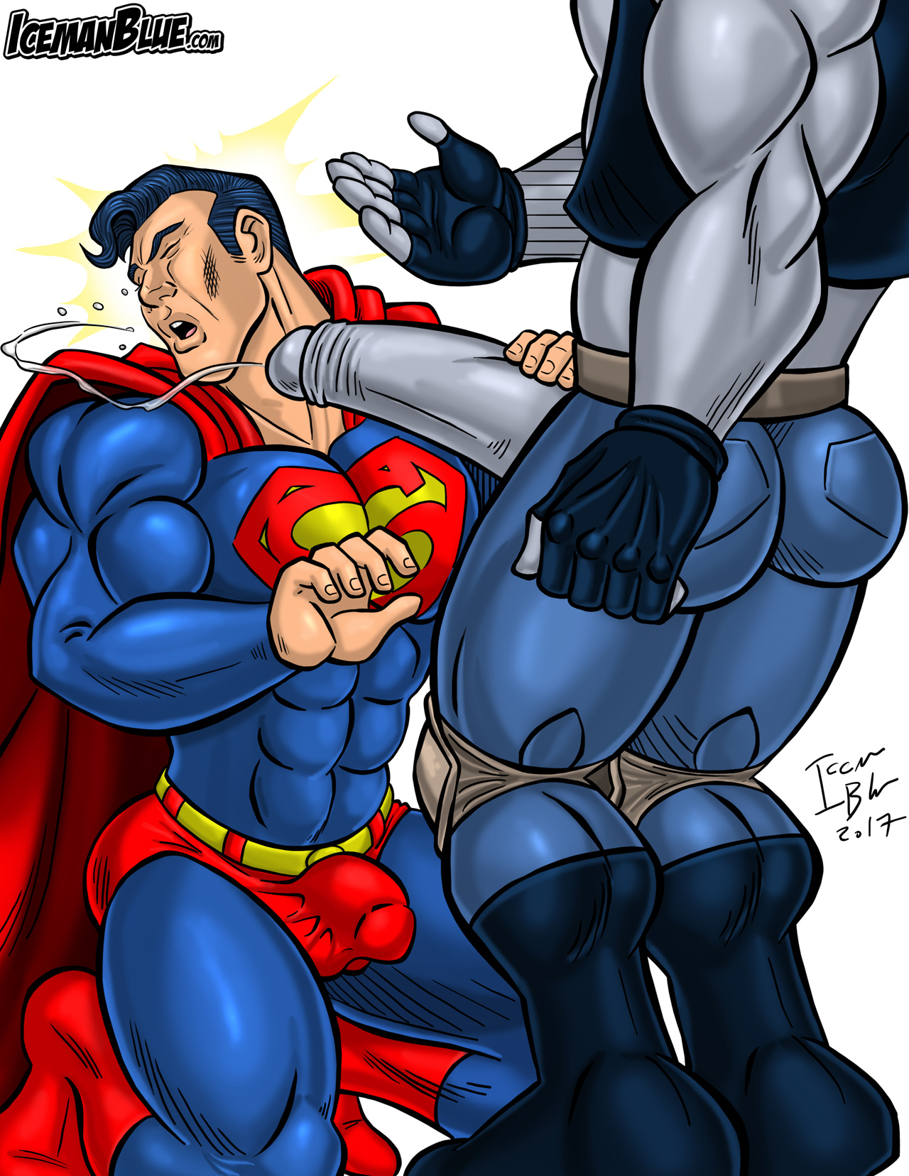 Superman Vs. Lobo Pin-Up Set page 3 full