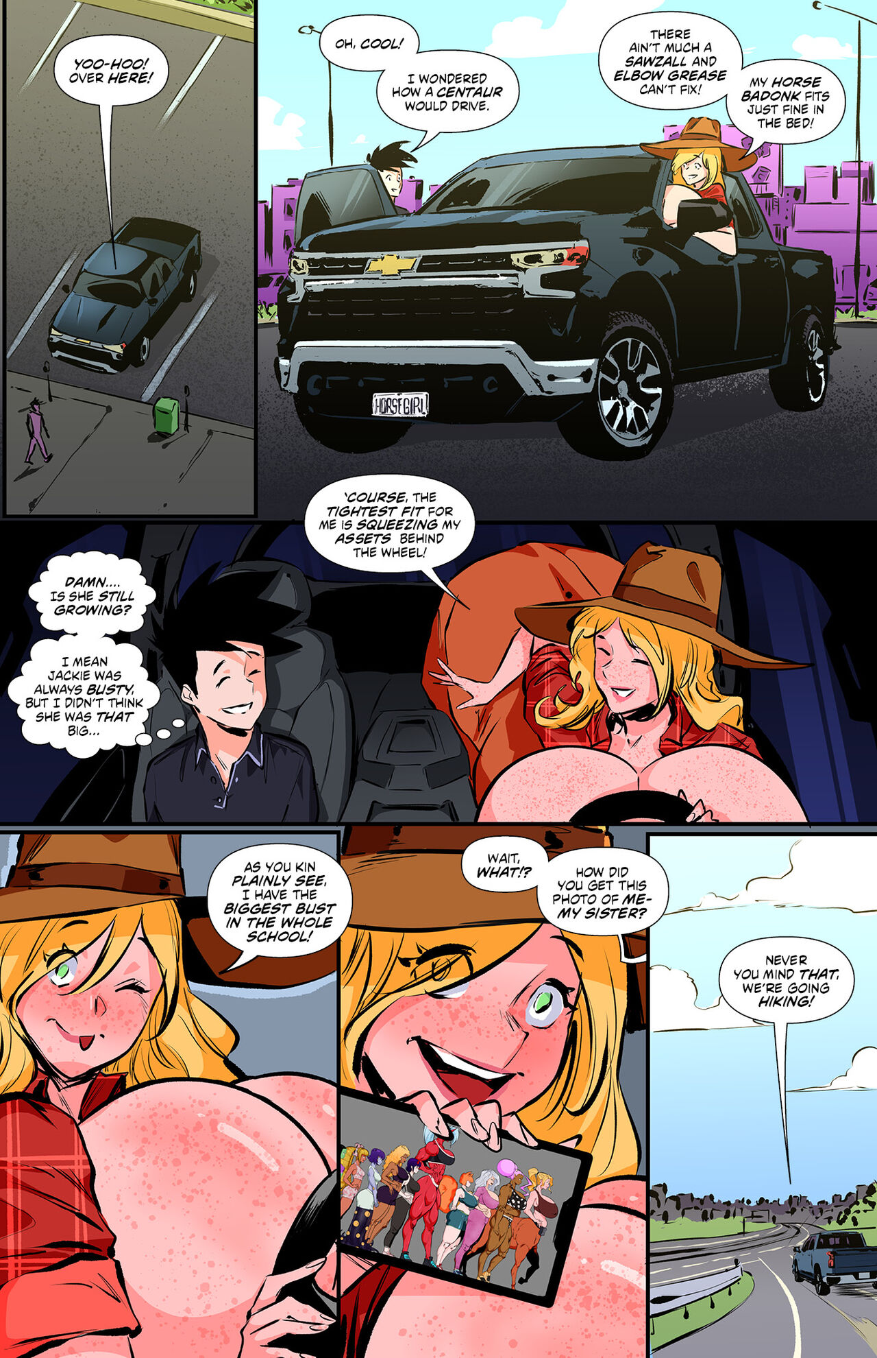 Monster Girl Academy #23 page 3 full