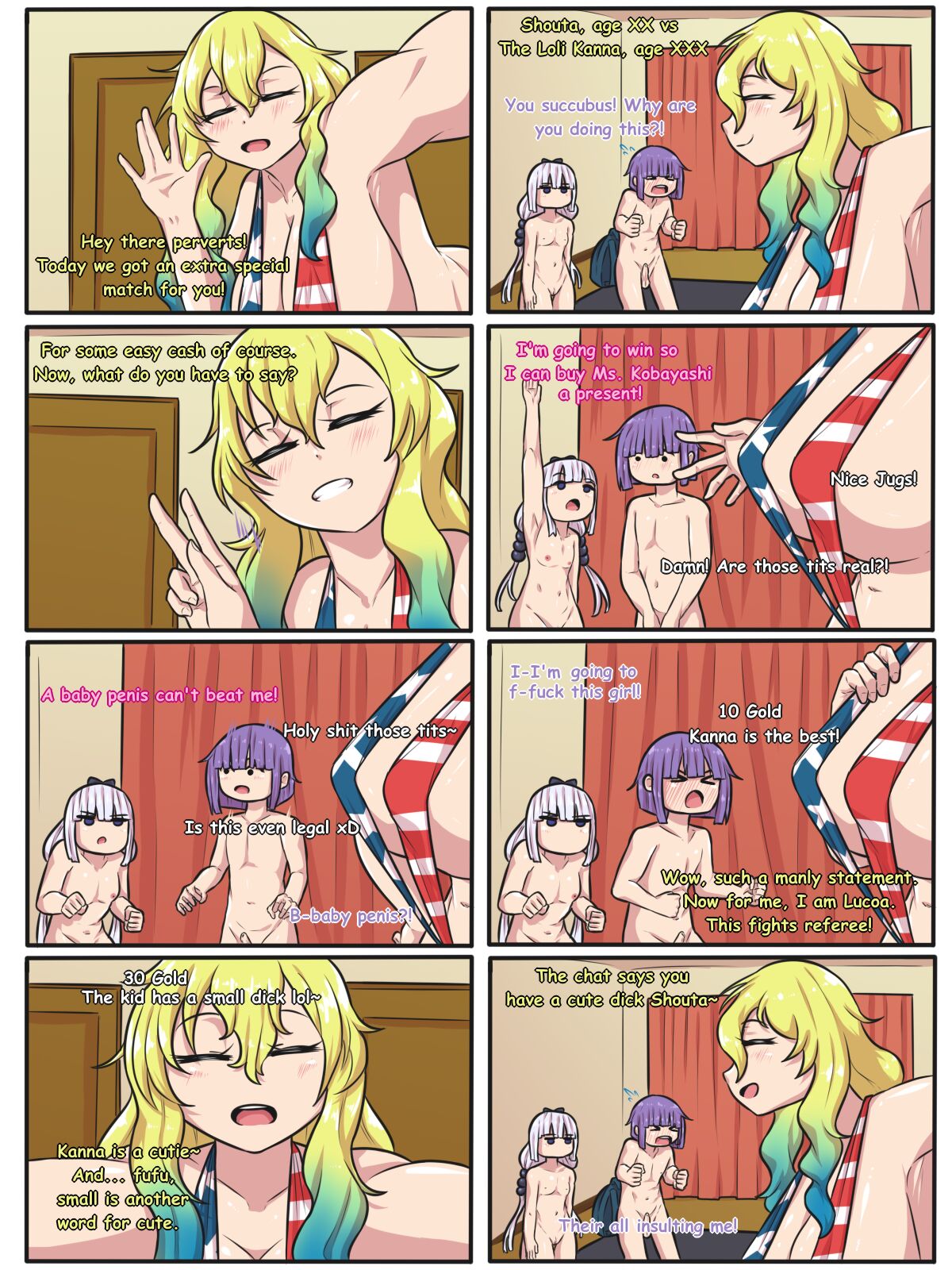 Kanna & Lucoa vs Shouta page 1 full