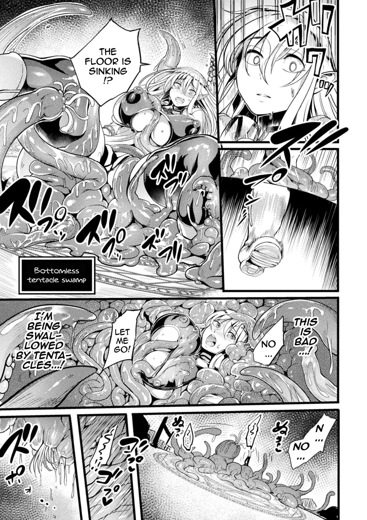 Ero Trap Dungeon! Elf kari no Shokushuana Ep.1 | Lewd Trap Dungeon! The Elf Hunting Tentacle Hole Ep.1 page 7 full