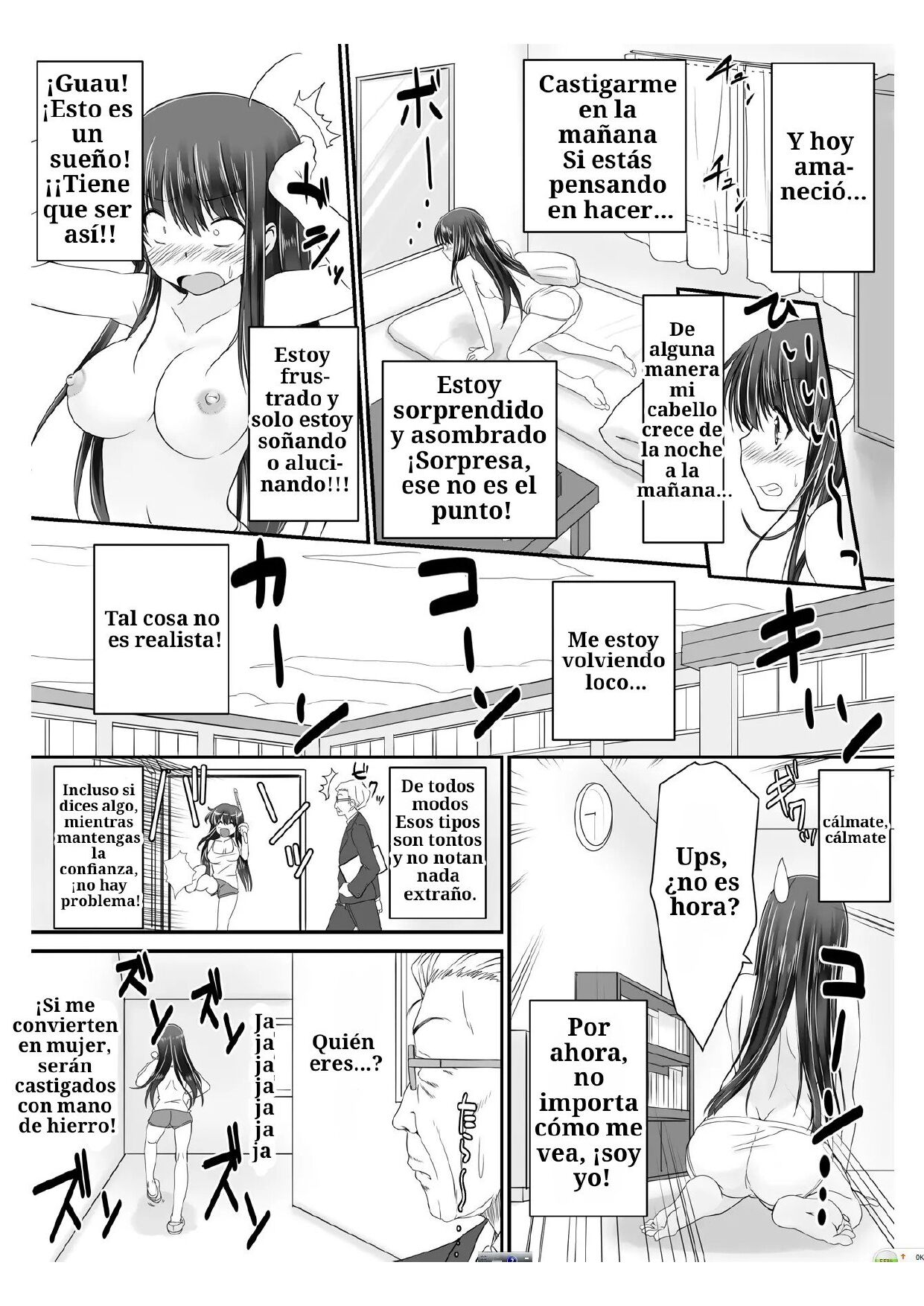 Tennyuu Sensei ~Danshikou no Kiraware Kyoushi ga Nyotaika Shitara~ 1 page 4 full