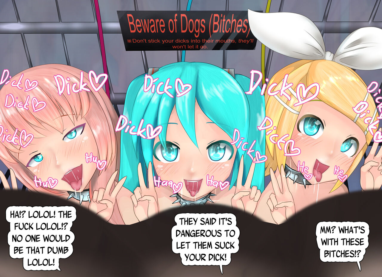 Ochinpo Daisuki Mouken Chuui | Beware of Dick-Loving Bitches page 1 full