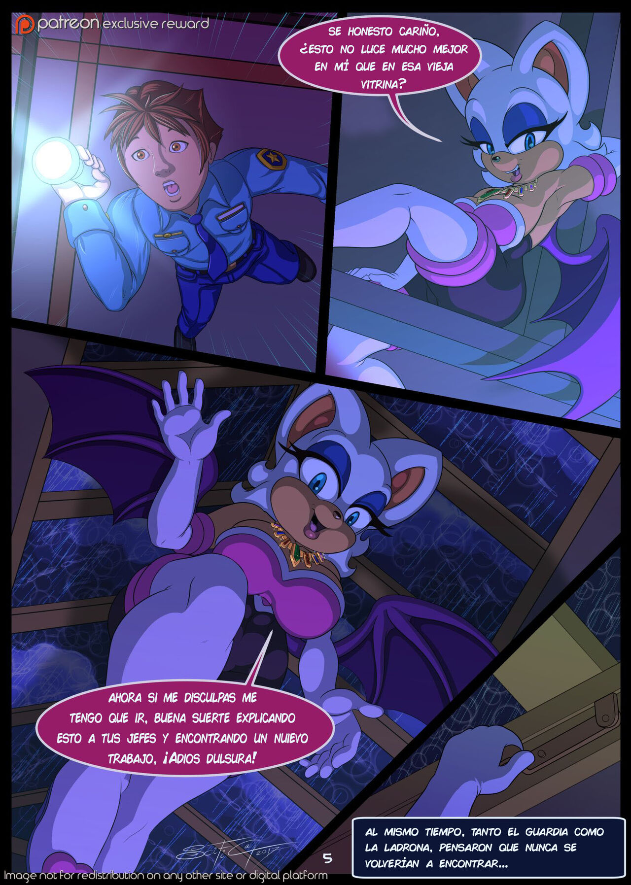 La Noche de la Murcielago Blanco page 5 full