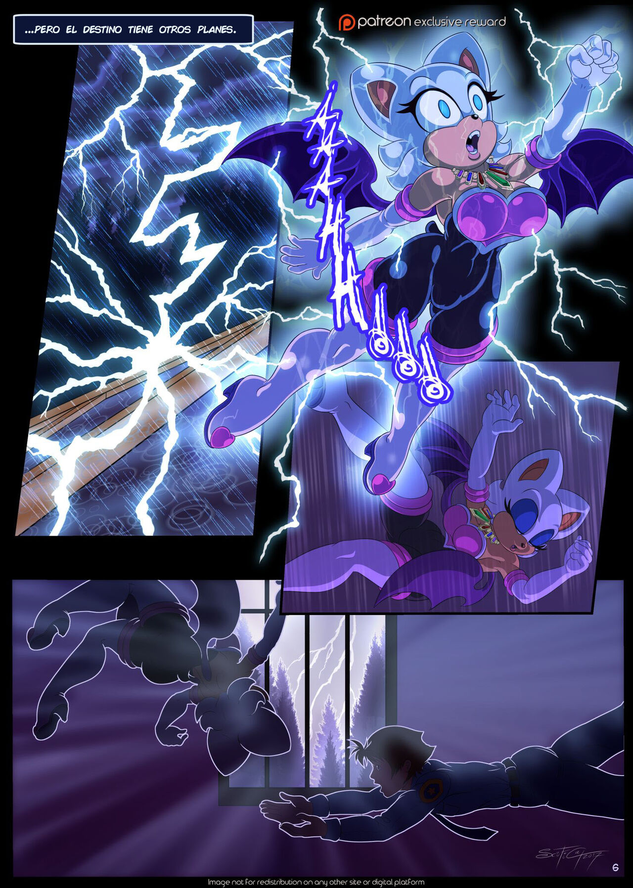 La Noche de la Murcielago Blanco page 6 full