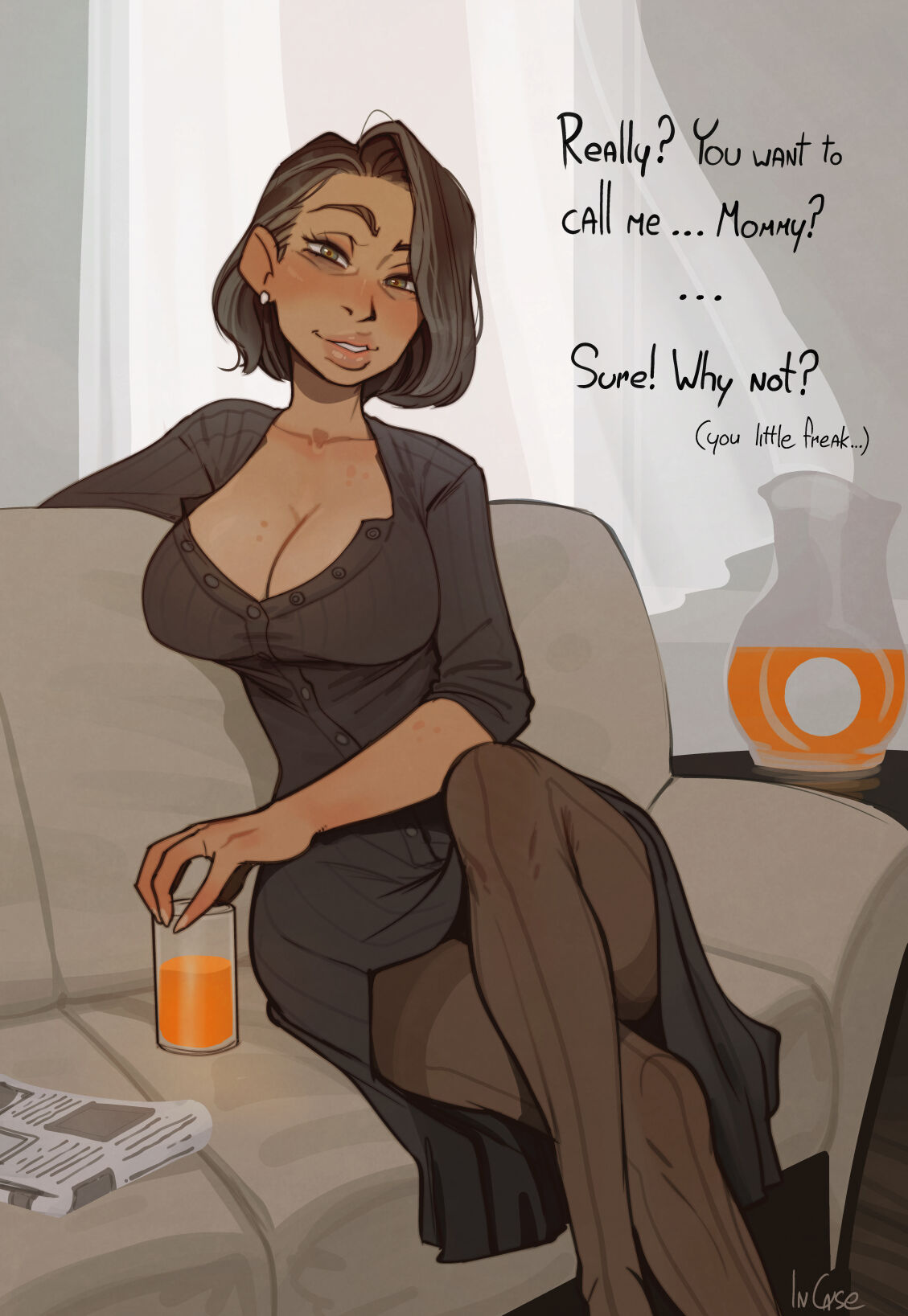 Incase - SFW Waifu Delivery Operation page 10 full