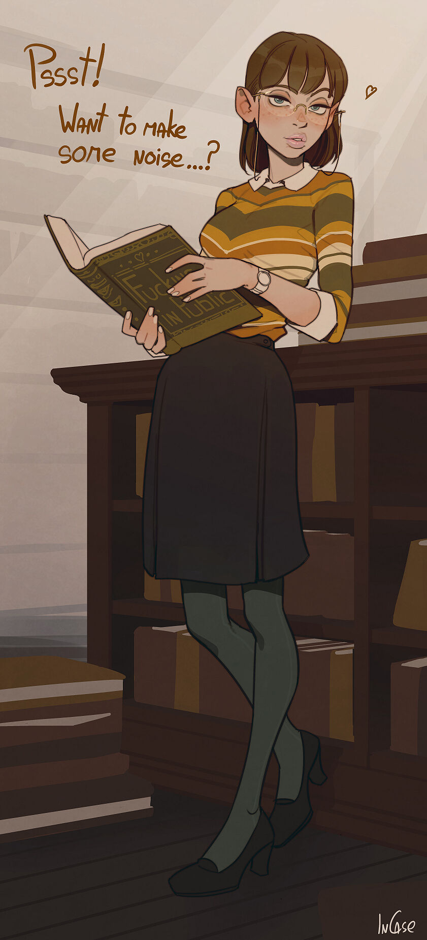 Incase - SFW Waifu Delivery Operation page 9 full