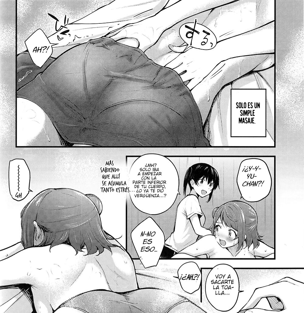 Koyoi wa Oil Massage Doukoukai e | Que no te atrapen entre los lirios page 9 full