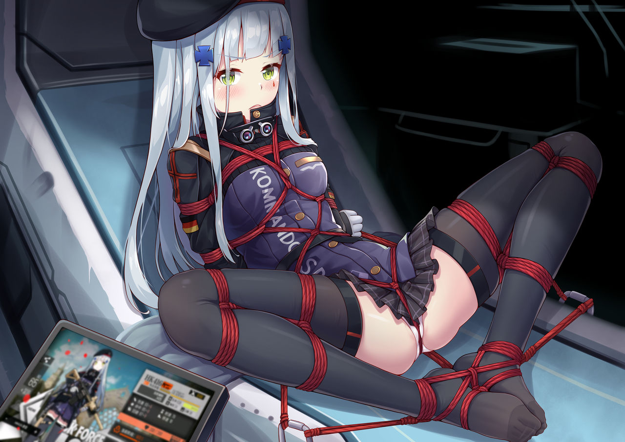 Girls frontline hk416 hentai фото 54