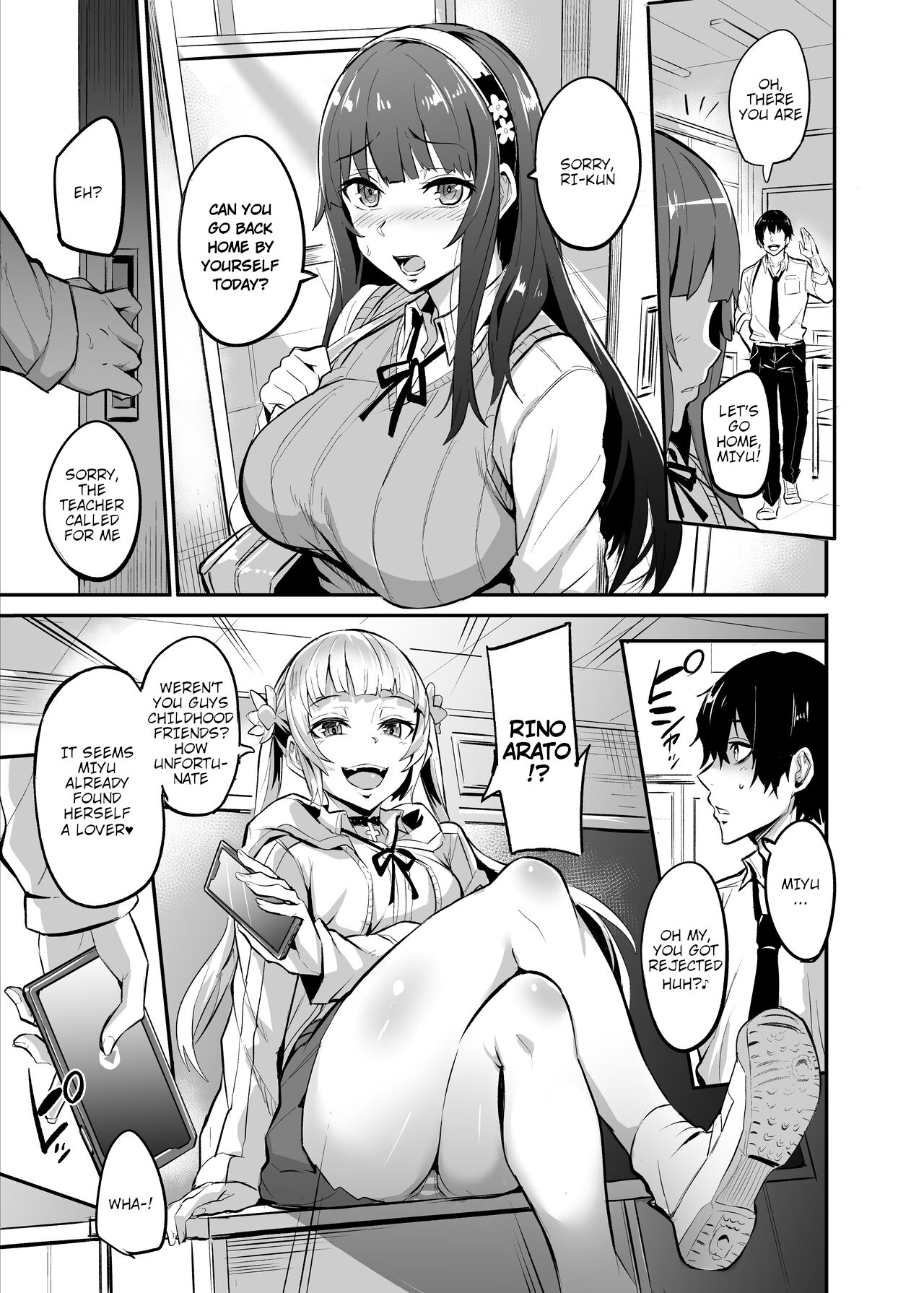 Maotoko-kei Heroine Kanotto-kei Onnaaruji-kaku page 1 full