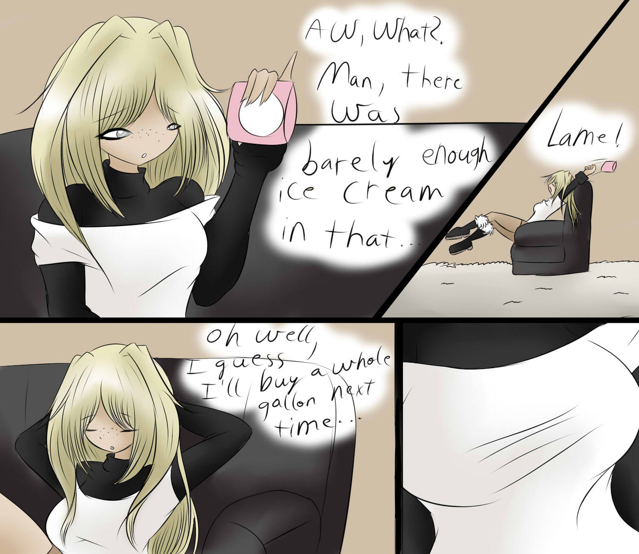 Ice Cream Breast Expansion +New Pages/Redraws page 3 full