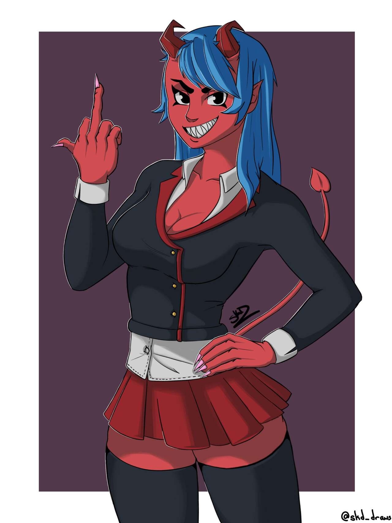 College Demons: Ina, Jira, & Medora - 2021 page 1 full