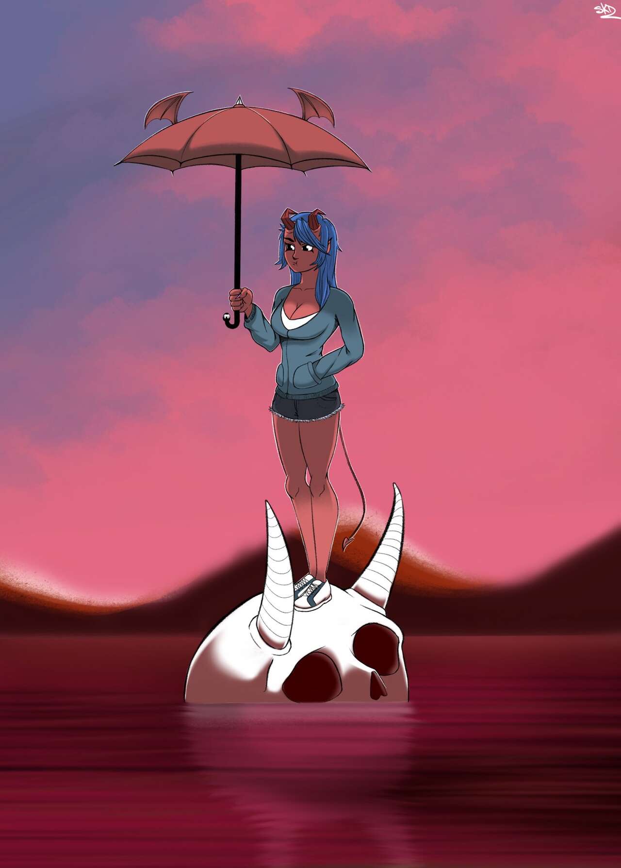 College Demons: Ina, Jira, & Medora - 2021 page 3 full