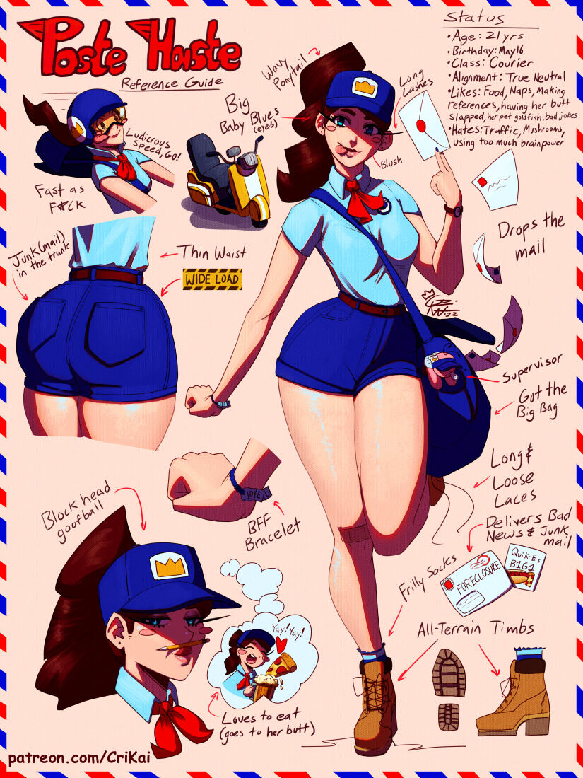 Poste Haste + Del page 1 full