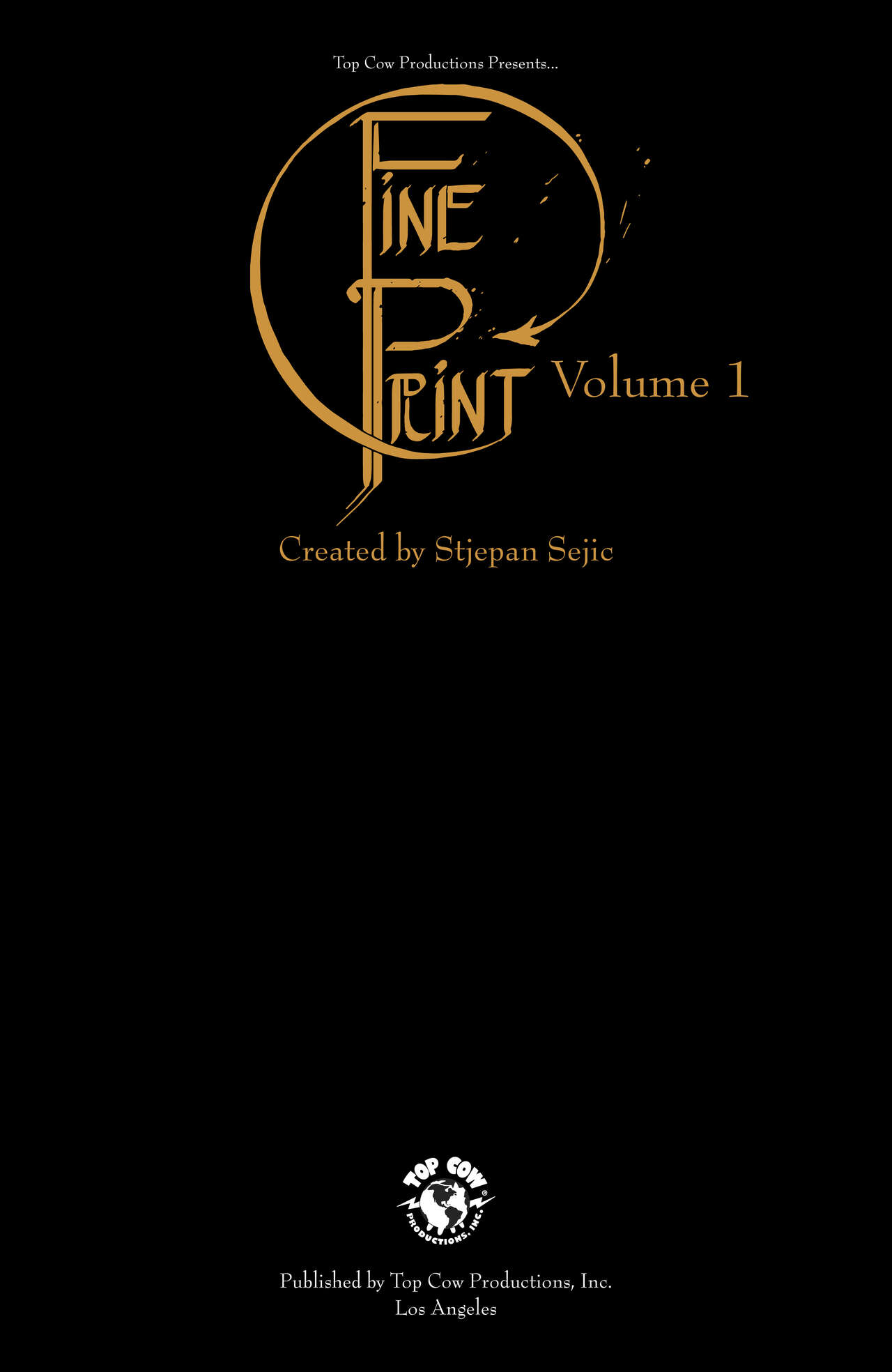 Fine Print - Volume 1 page 2 full