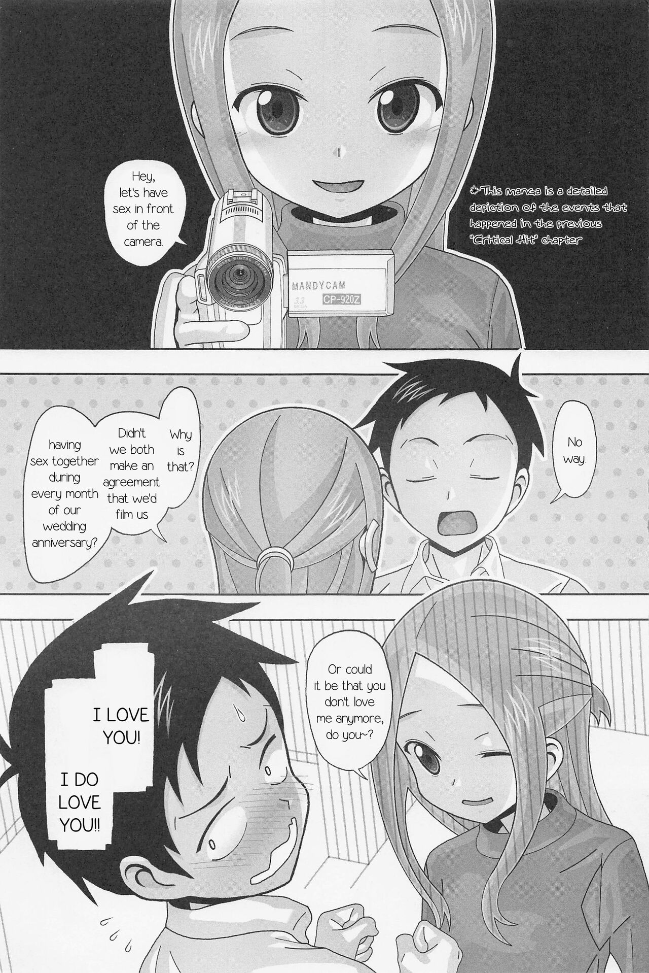 Aido 73 Karakai vs Critical Hit 4 Ninpu no Moto Takagi-san ga Love Love SEX Suru page 2 full