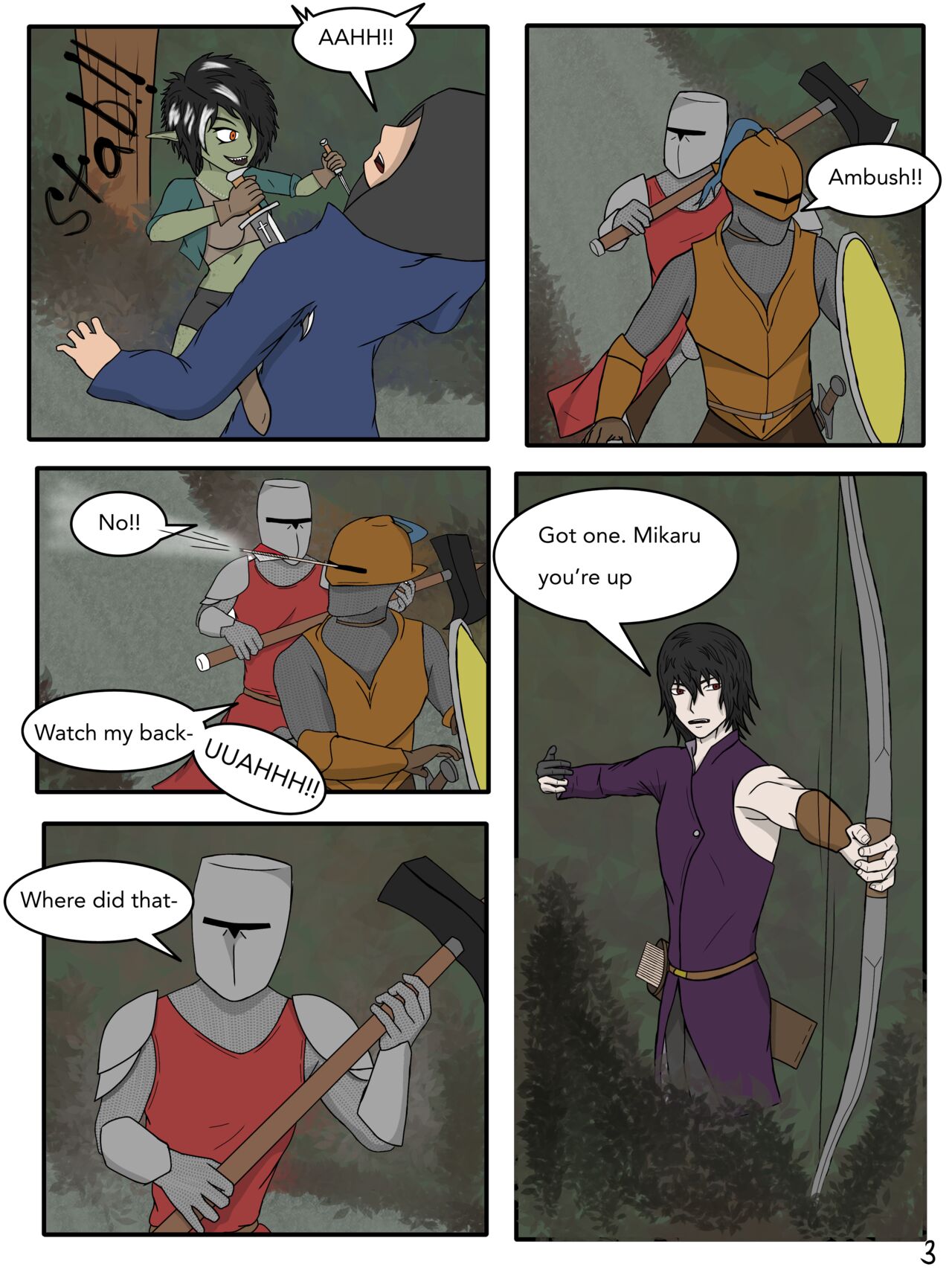 Three's Company- D&D One Shot page 5 full