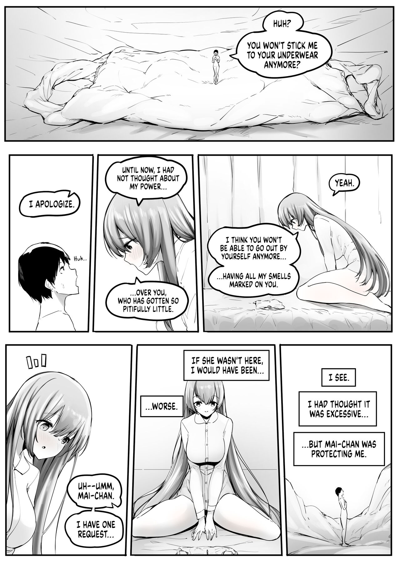 The Girl Who Confines You In Panties And Assaults You With Smells 2 page 9 full