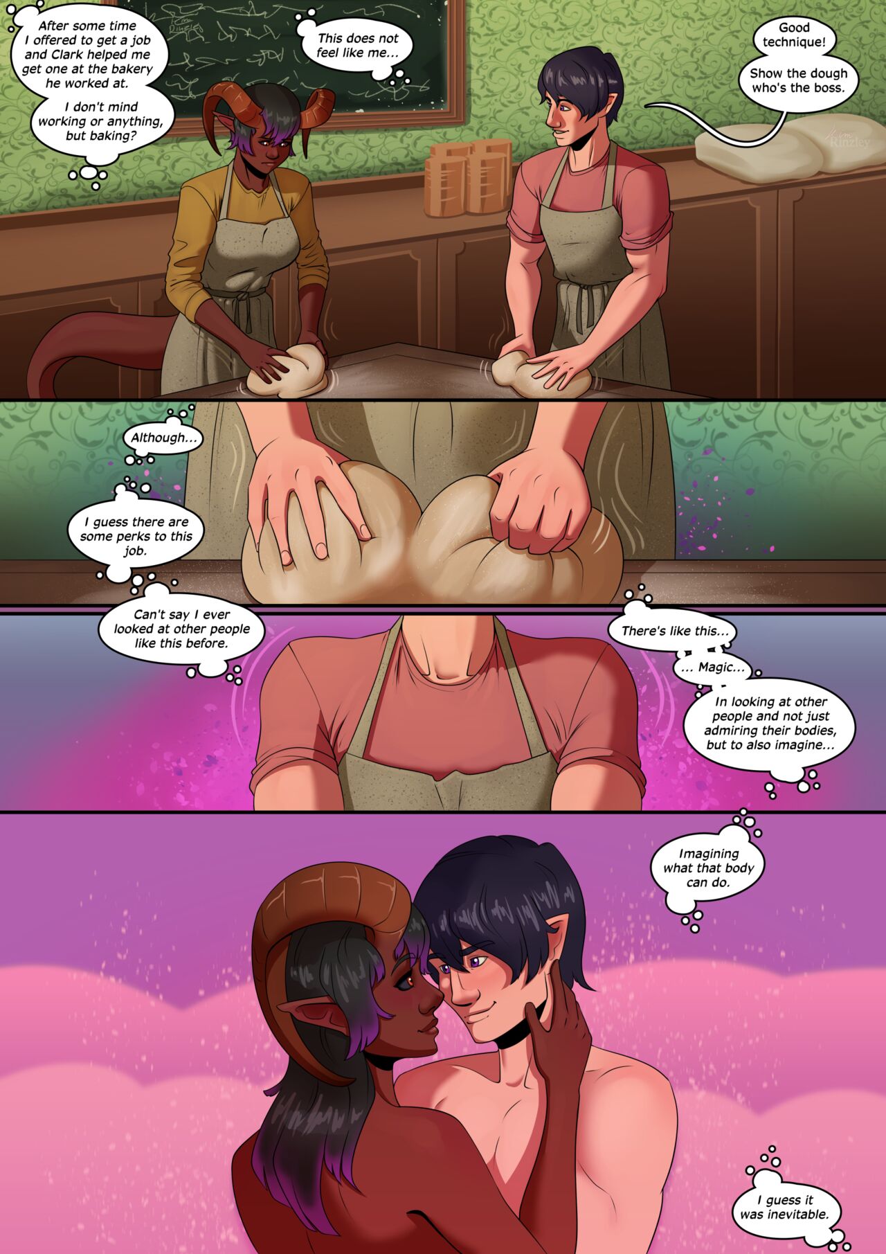 A Flame Is Lit - Chapter One page 8 full