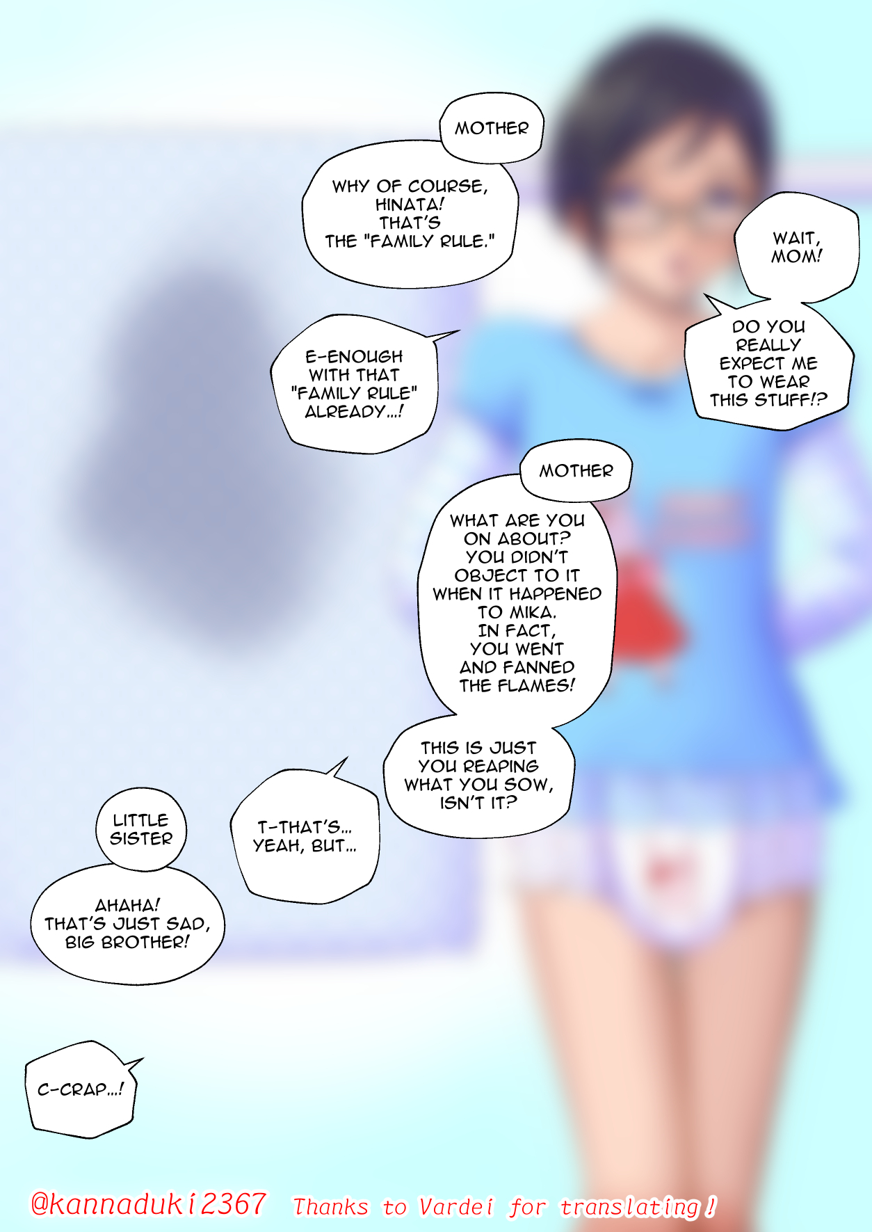 十月兔 Fanbox - Kazoku rūru page 1 full
