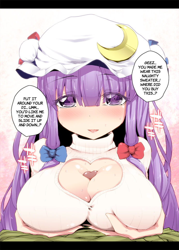 Tate Sweater Patchouli-san | Open-Chest Sweater Patchouli-san page 1 full