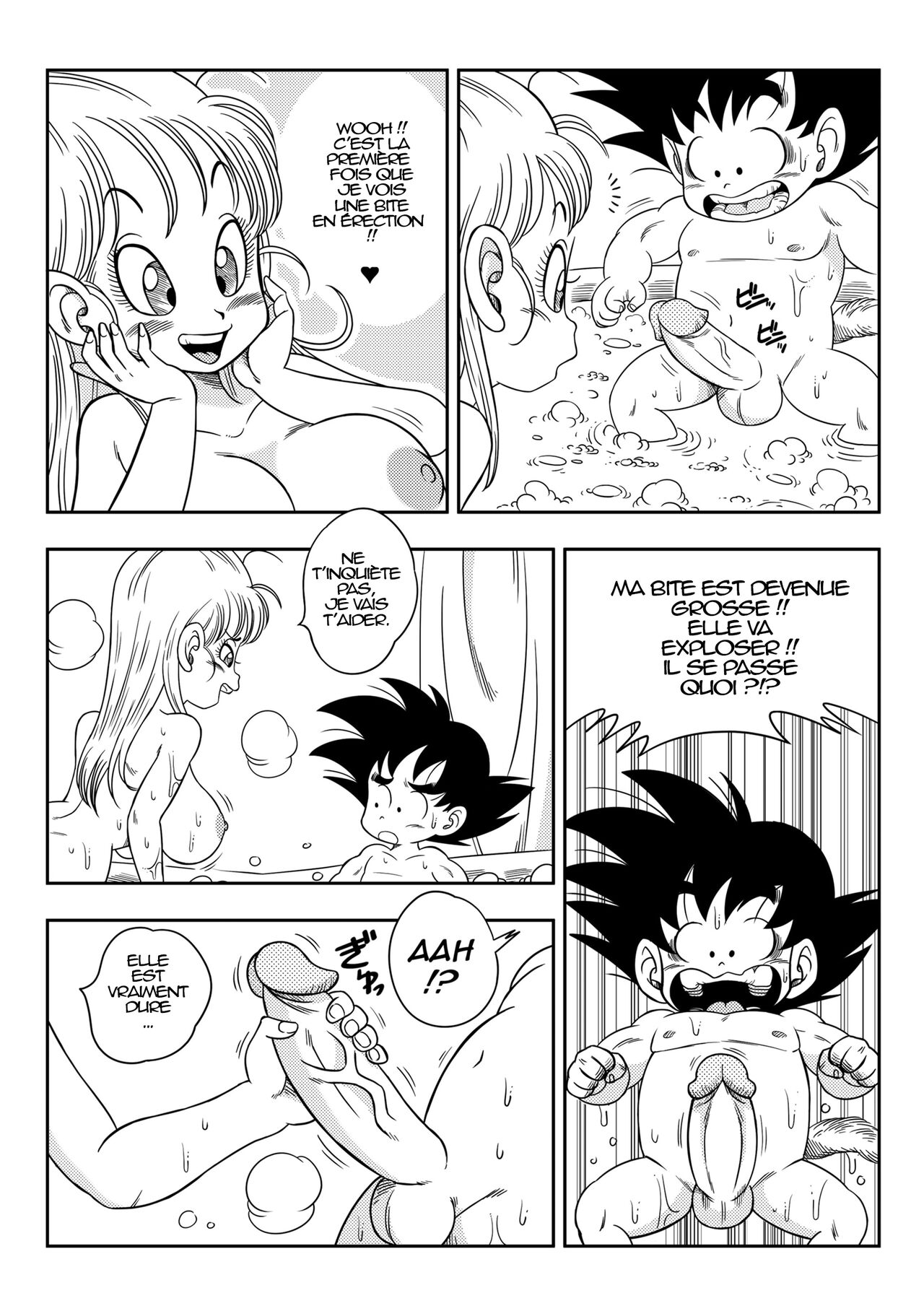 Bulma et goku dans le bain - Page 6 - IMHentai