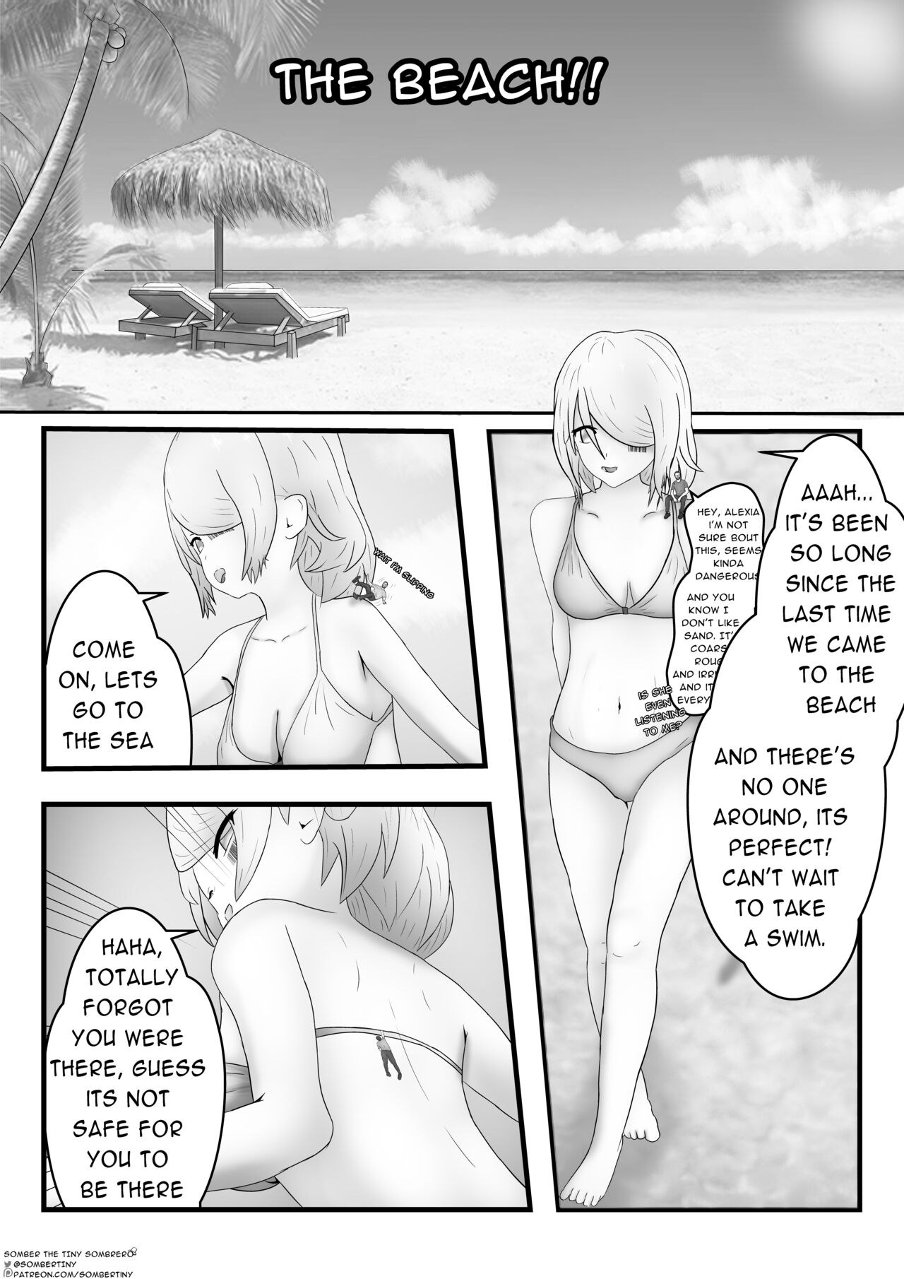Alexia's Beach Episode page 1 full