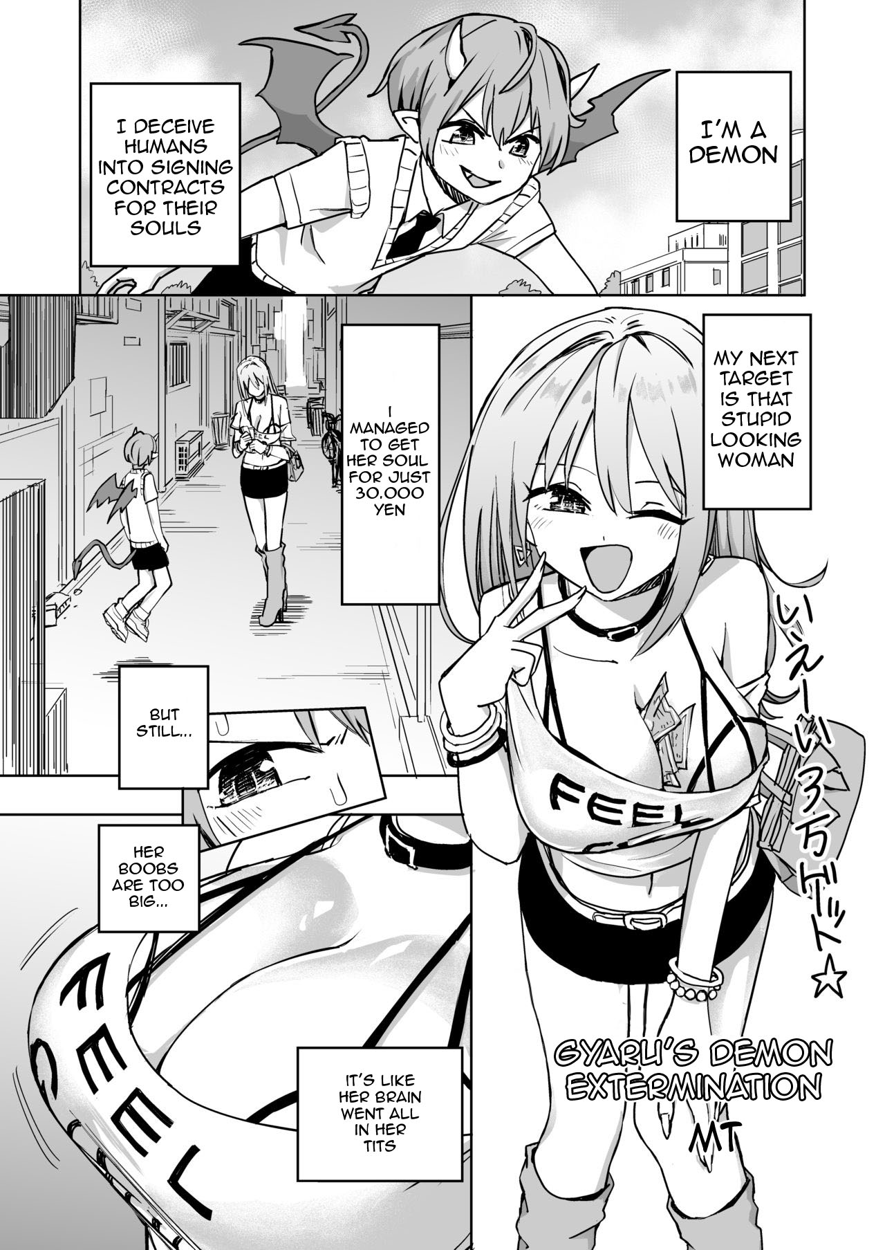 Gyaru's demon extermination page 1 full