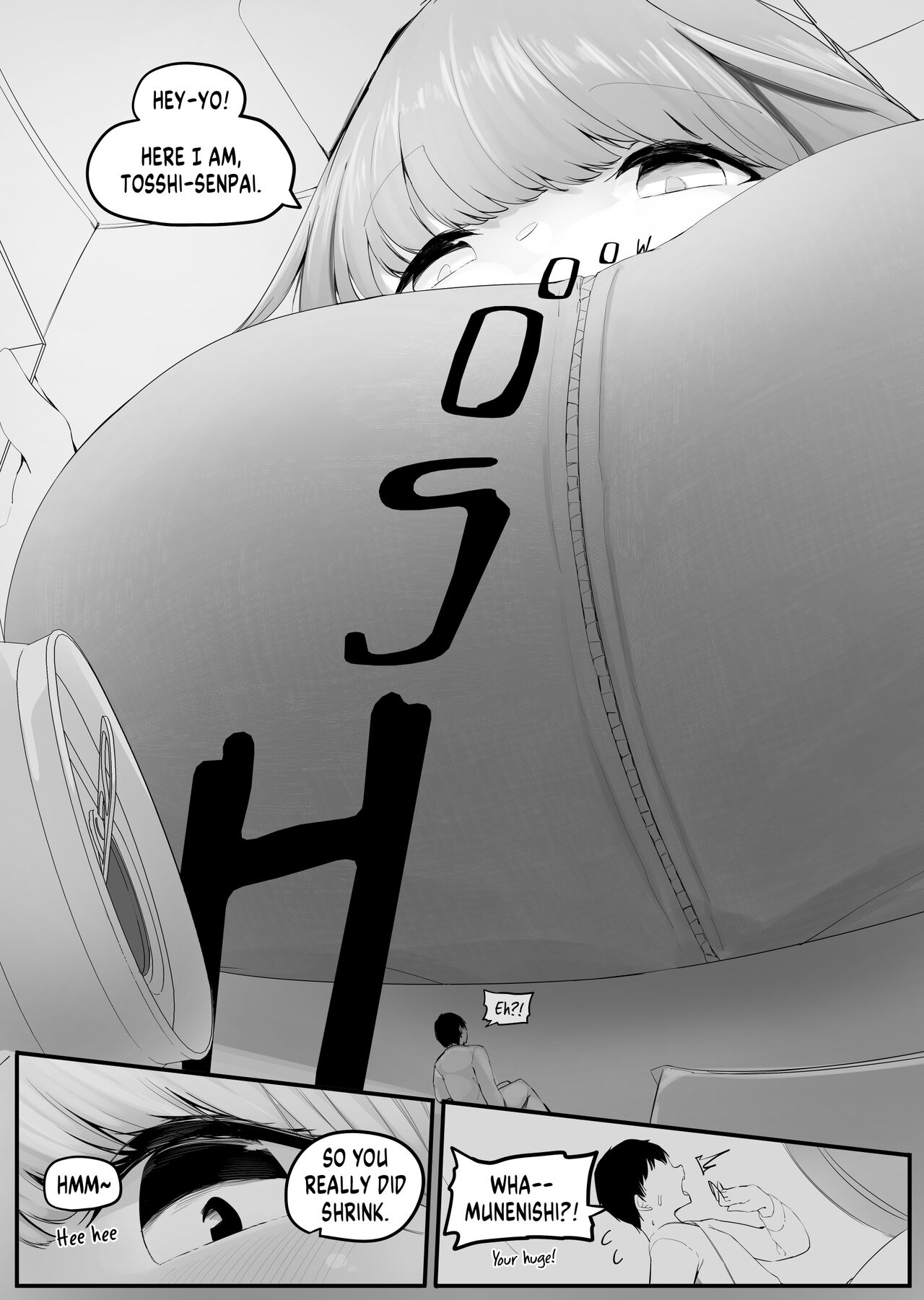 Between Big Boobs・１ page 3 full