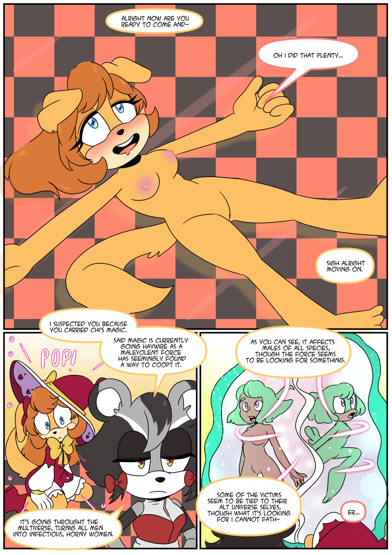 Gotta Girl Fast #6: Into the Fluffy-Verse page 10 full