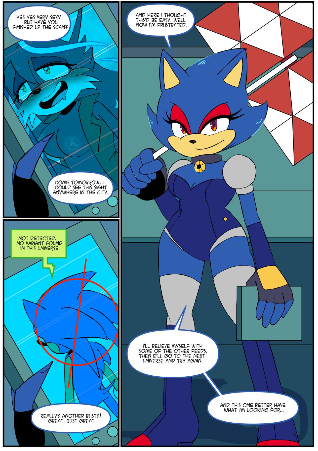 Gotta Girl Fast #6: Into the Fluffy-Verse page 4 full