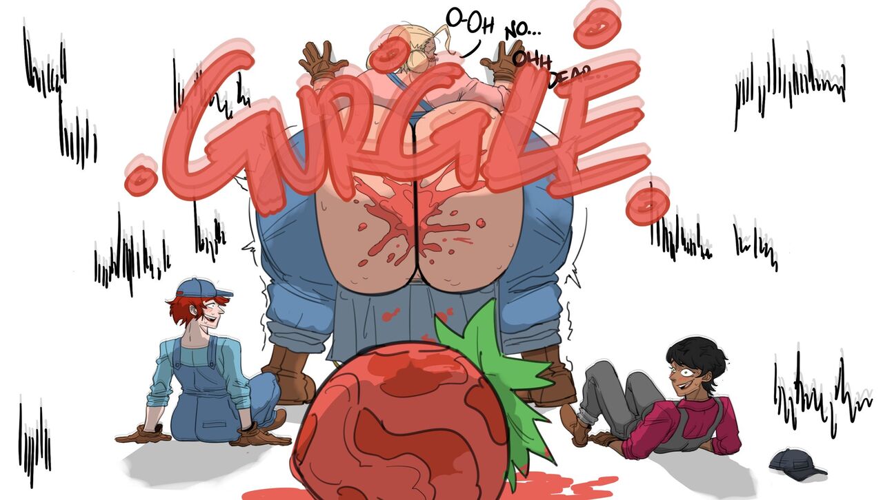 Percy is all jammed up and about to blow!! page 7 full
