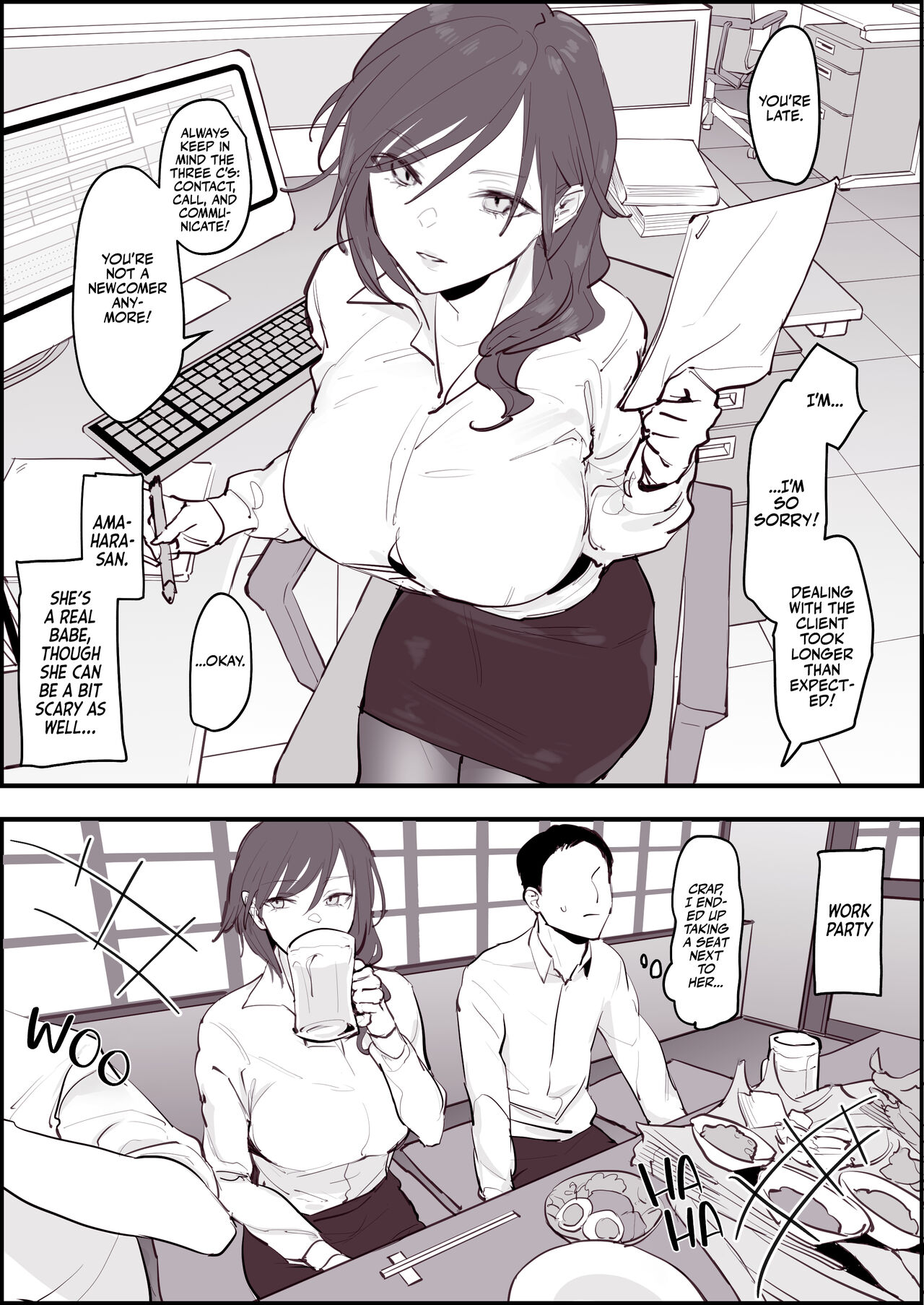 Onna Joushi | Female Boss page 1 full