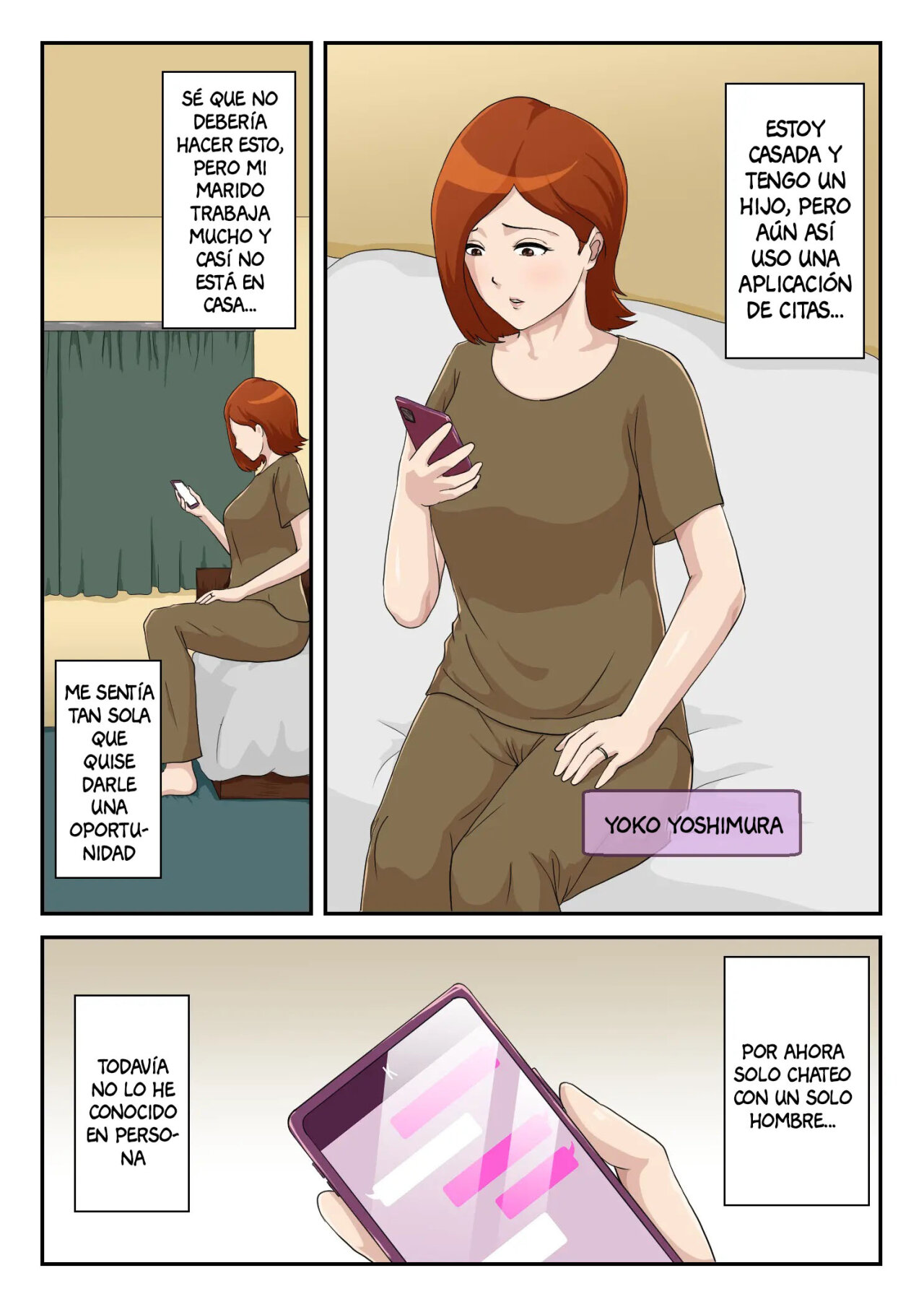 La persona que conoci en la aplicacion era mi madre 1-2 page 2 full