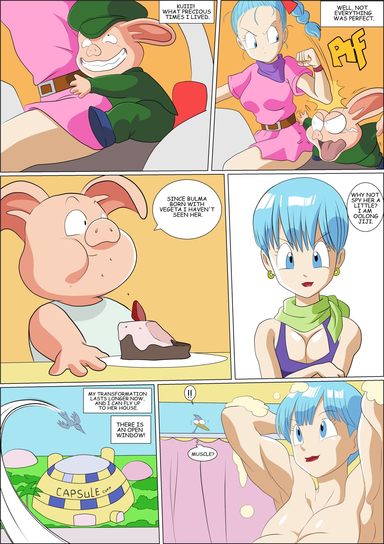 Muscular Bulma page 1 full