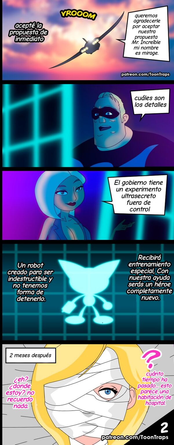 New Hero - Los Increíbles Gender Bender - Español - Page 2 - IMHentai