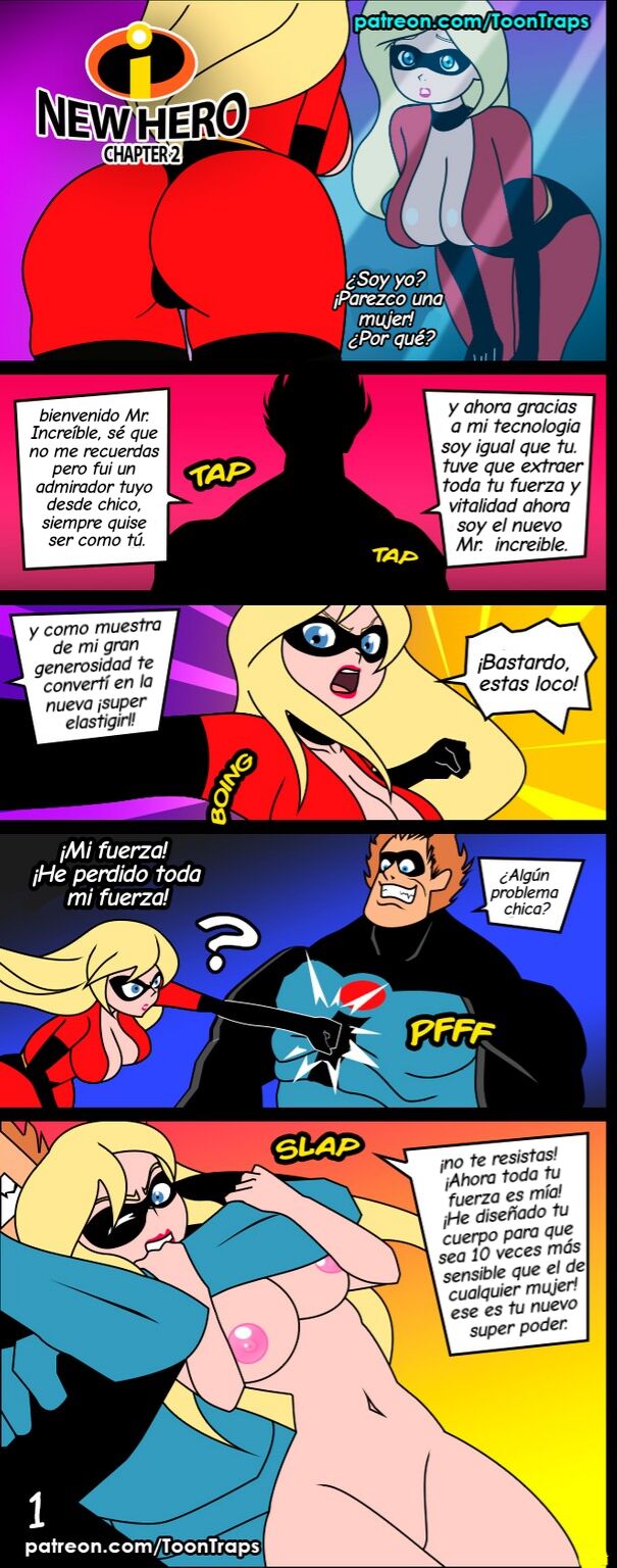 New Hero - Los Increíbles Gender Bender - Español page 3 full