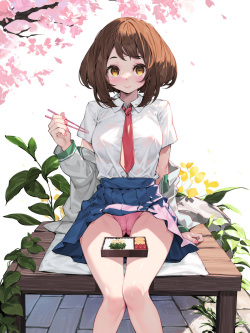 Uraraka Ochako Hero-tachi no Shidou