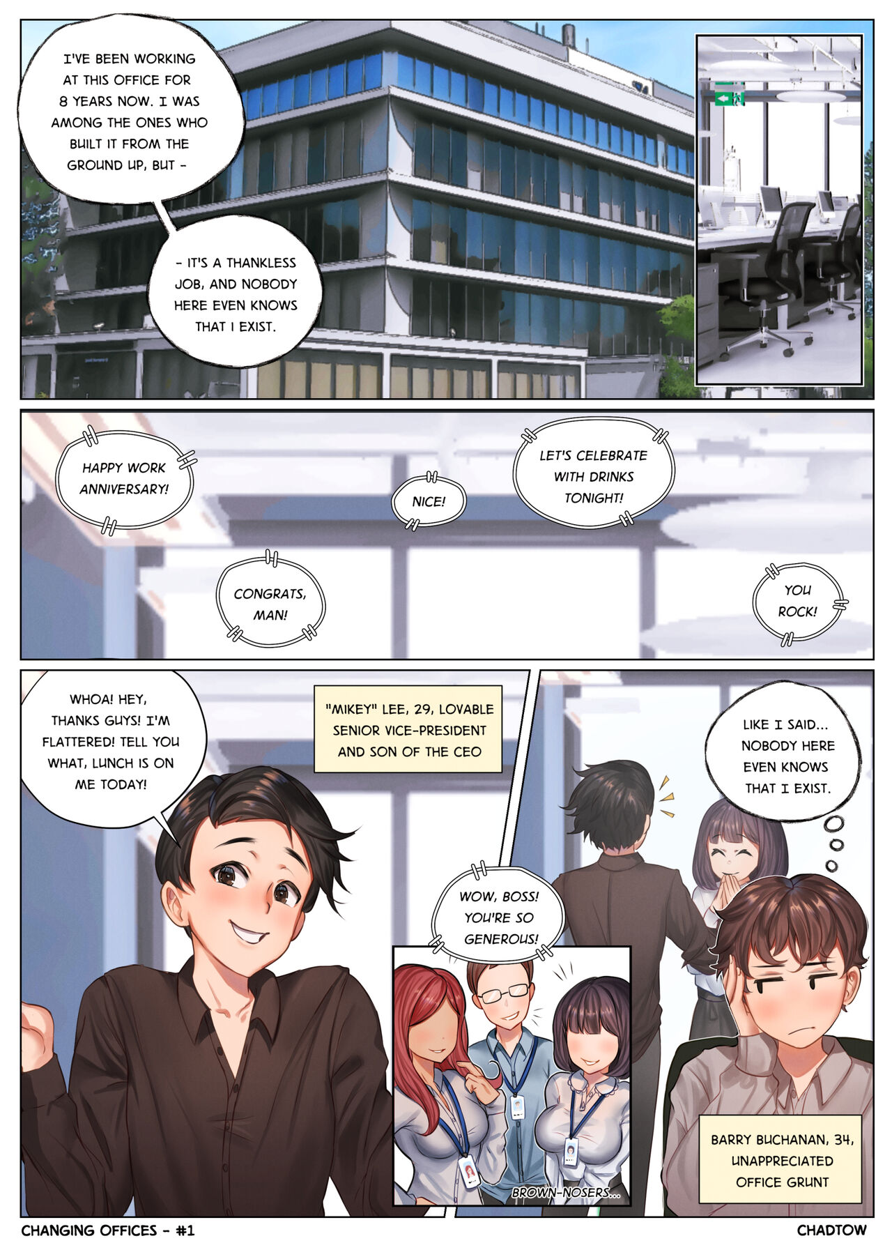 Changing Offices - Chapter 1: Call Center page 2 full