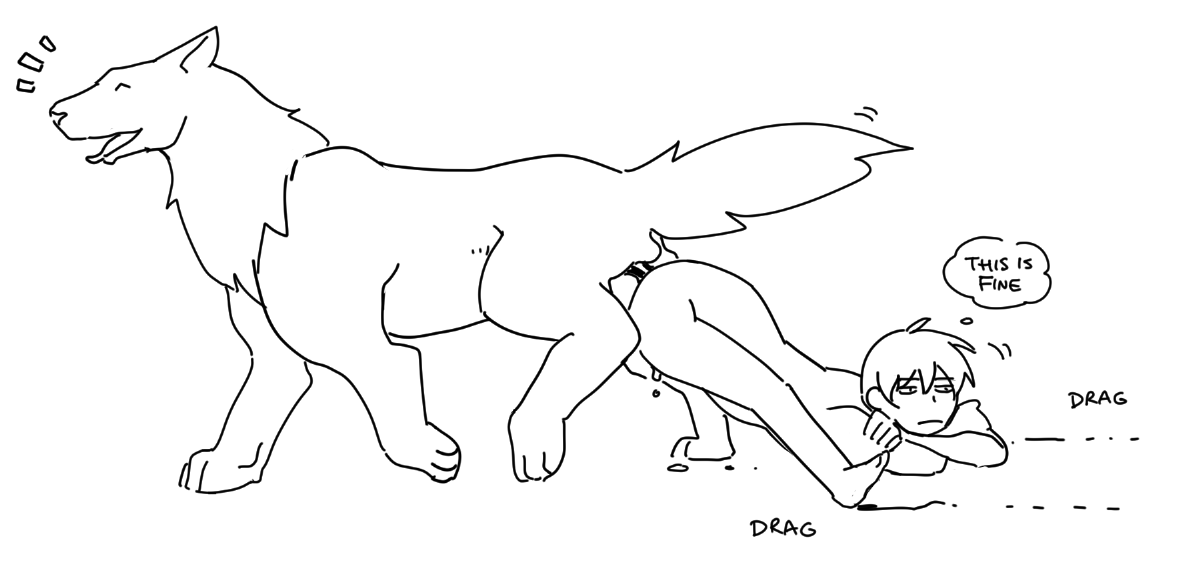 Werewolf knotting comic page 6 full