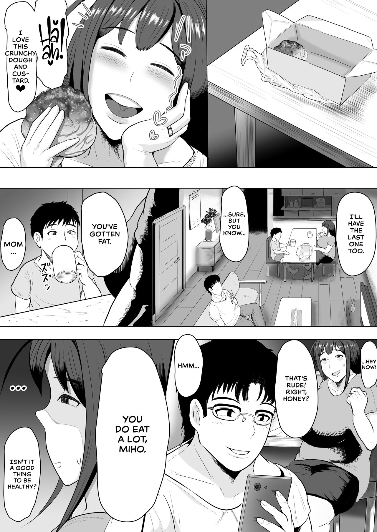 Tsuma Harami ~Zenryoku Tanetsuke Diet~ page 3 full