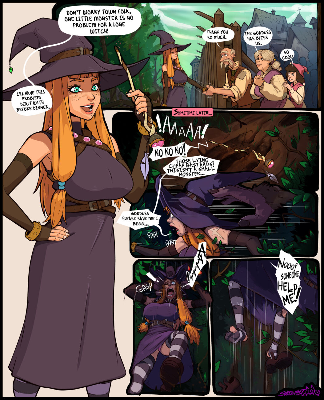 Witch comic page 1 full
