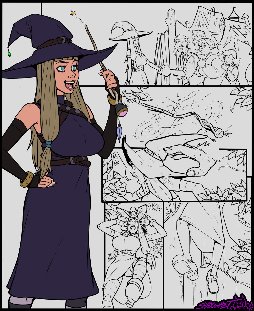 Witch comic page 6 full