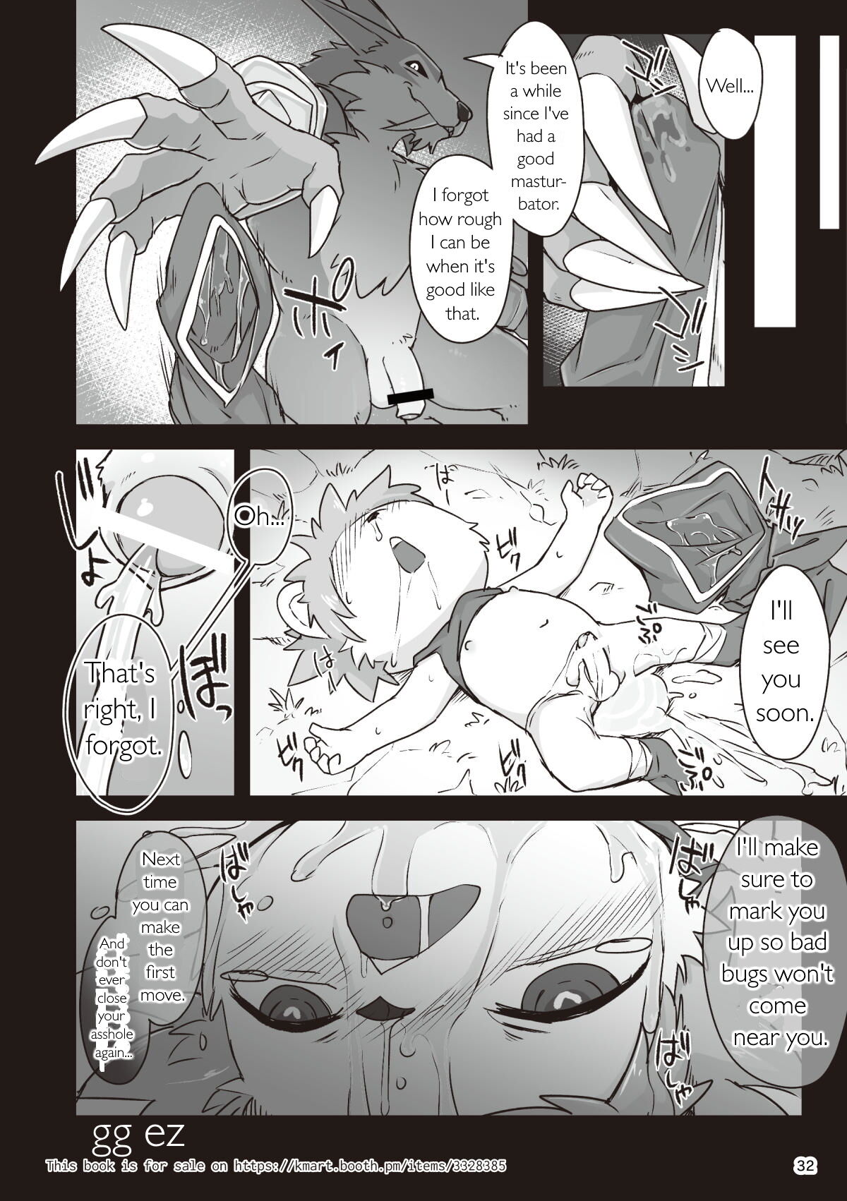 Manmosu Marimo - Kennen X Warwick doujin page 10 full