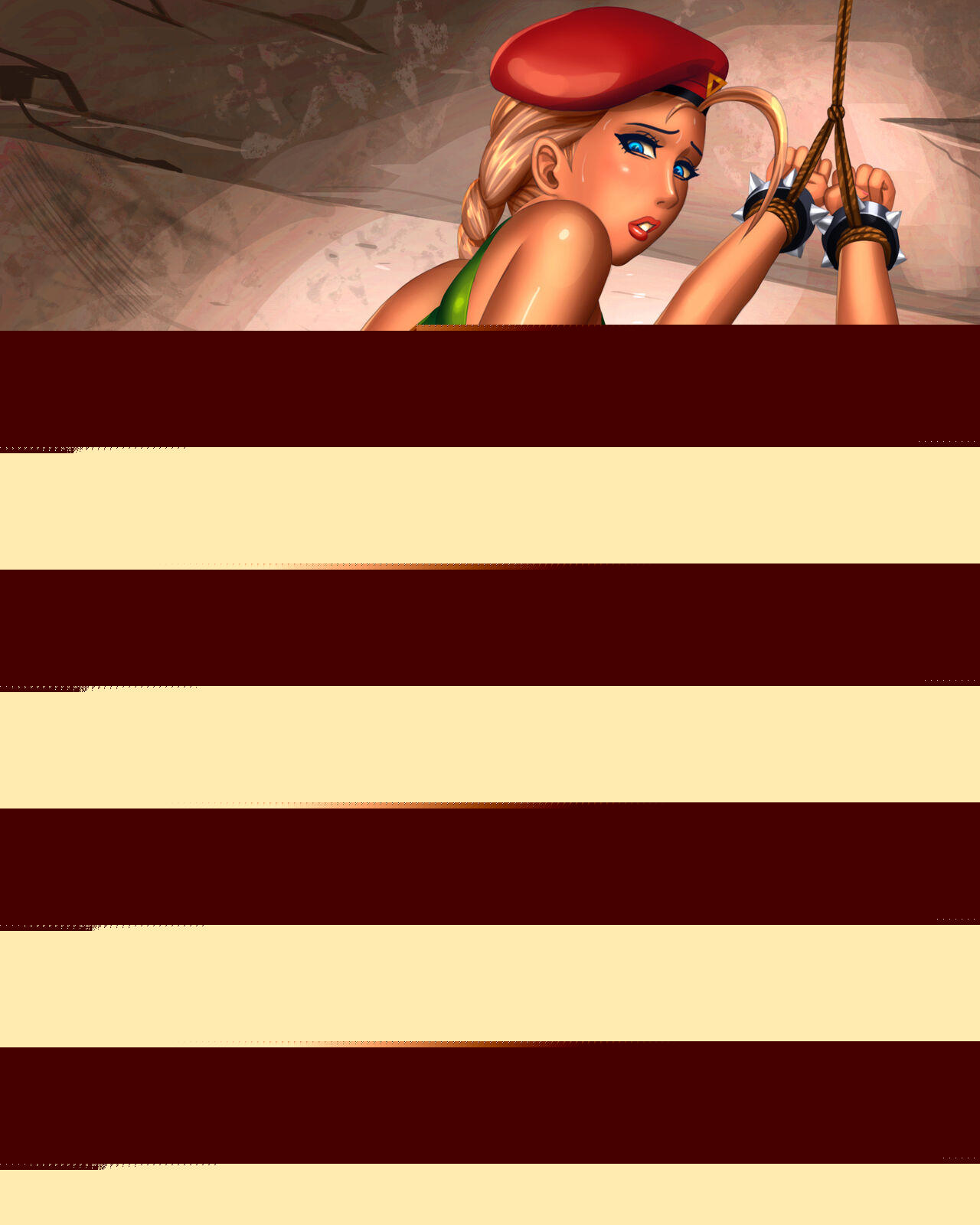Chun-Li & Cammy bound NSFW page 2 full