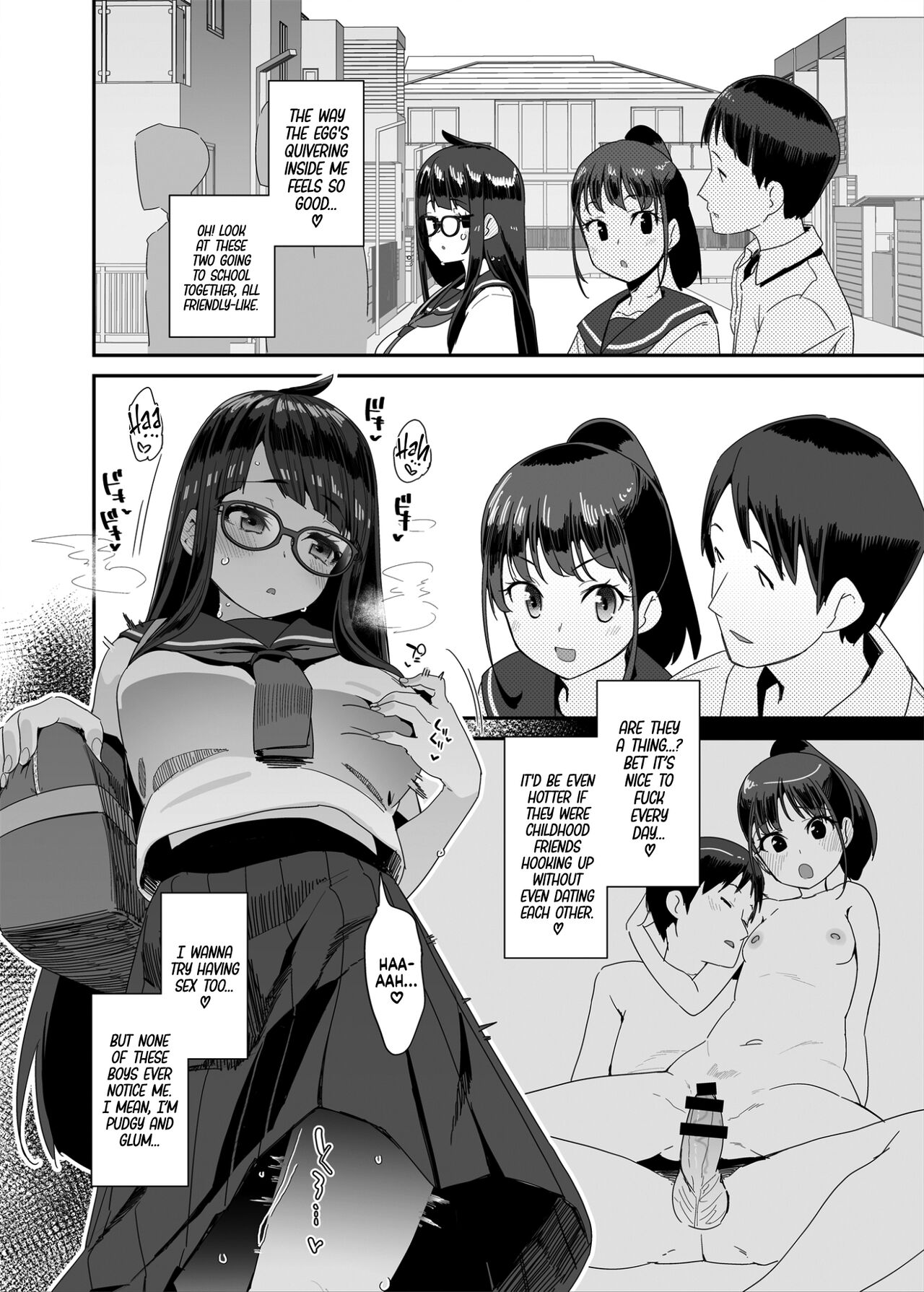 Dosukebe Kyonyuu JC ga Kounai Onanie Suru Hanashi | The Slutty, Stacked Middle-Schooler Who Shlicks During Class page 9 full