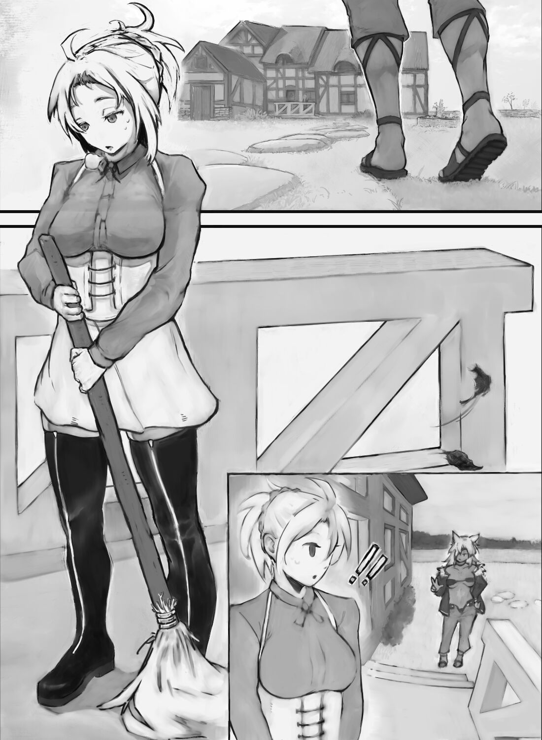- Muhsoku Tensei comic page 1 full