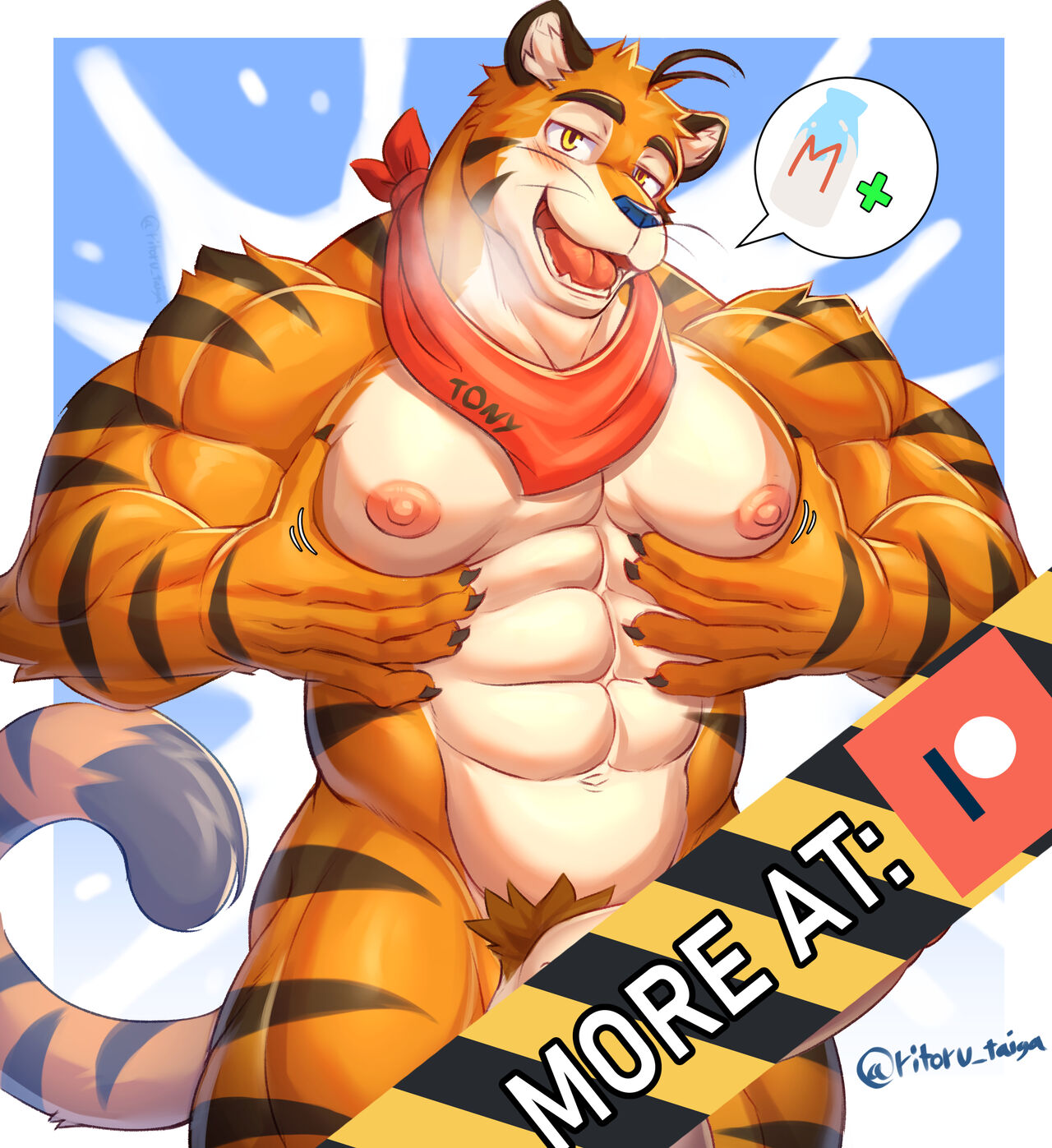 Tony Tiger Milk page 1 full