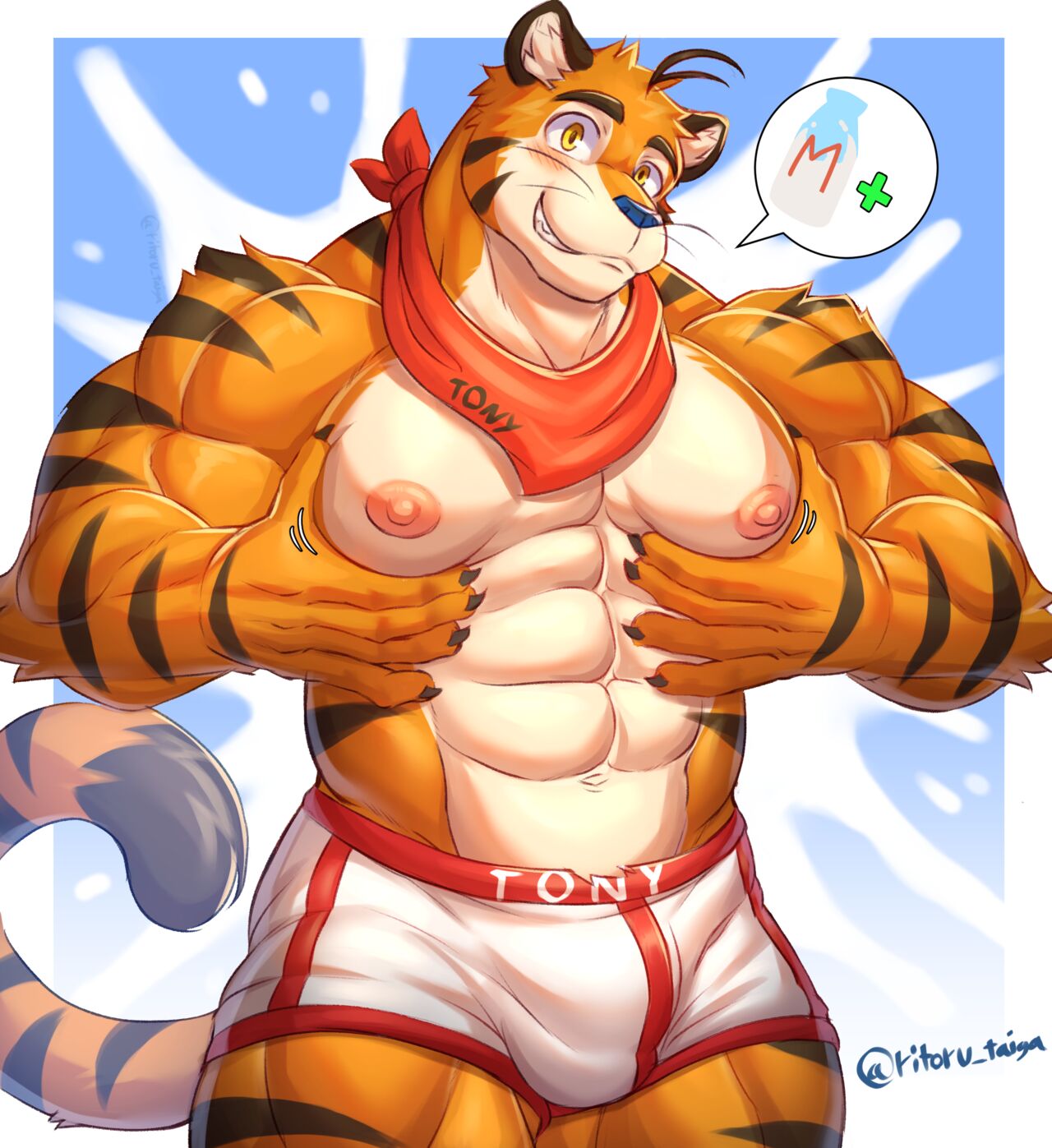 Tony Tiger Milk page 2 full