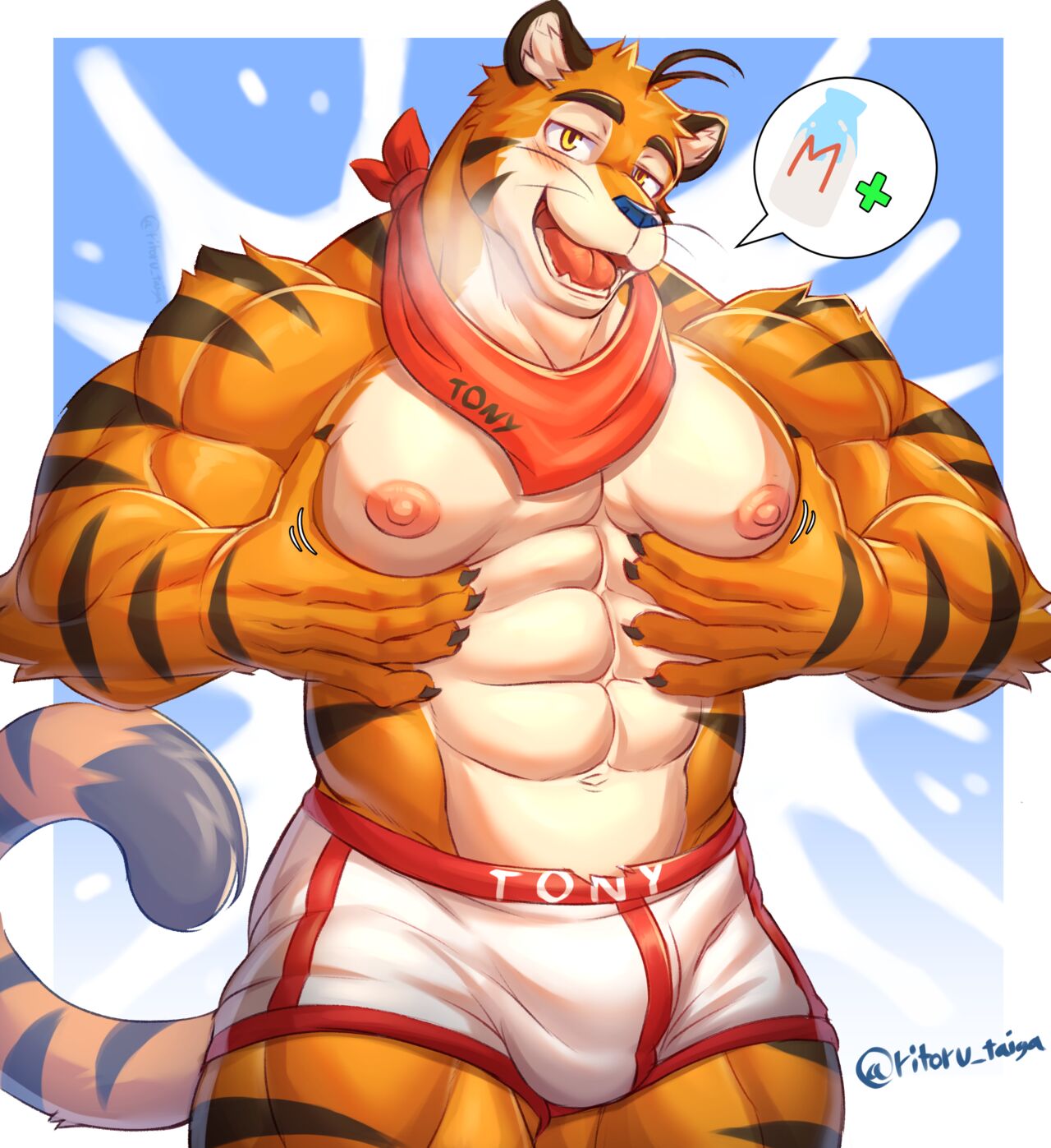 Tony Tiger Milk page 4 full